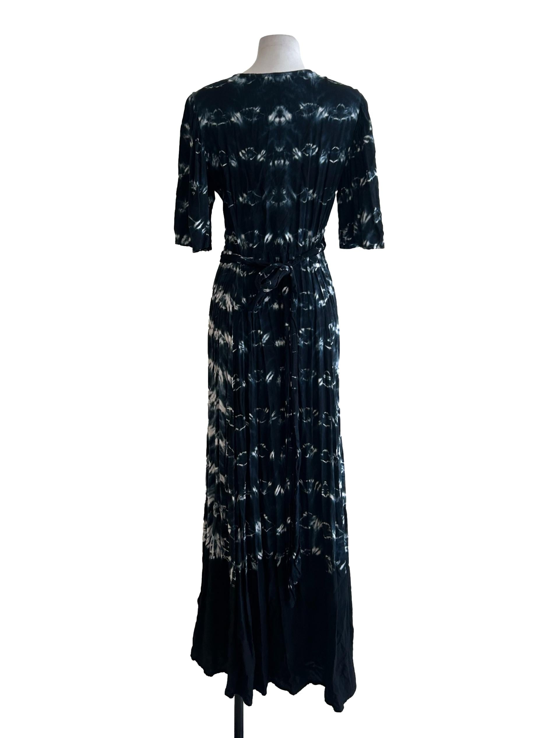 Mae Wrap Dress - Black CSN