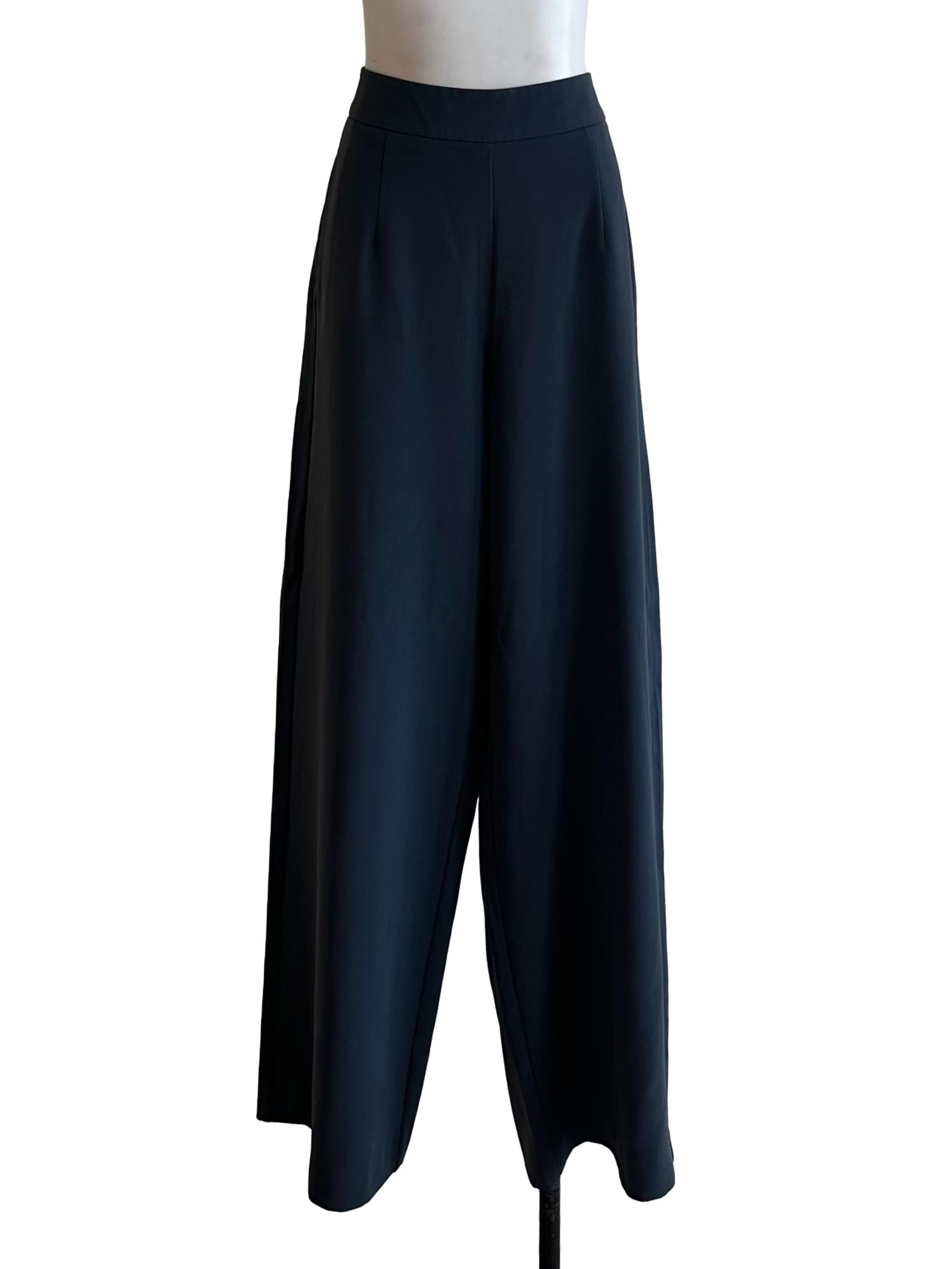 Cloudy Grey High Waist Pants