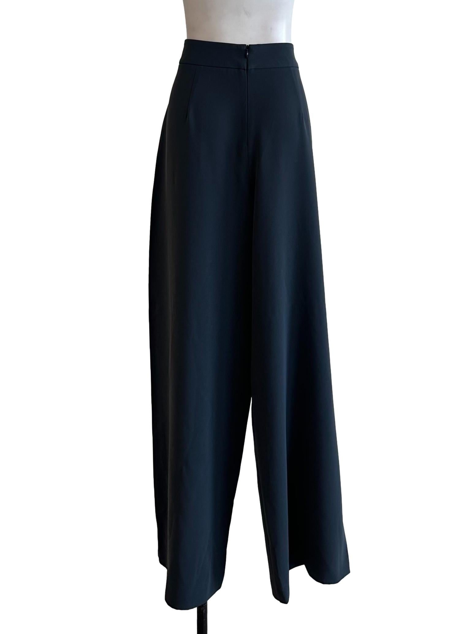 Cloudy Grey High Waist Pants