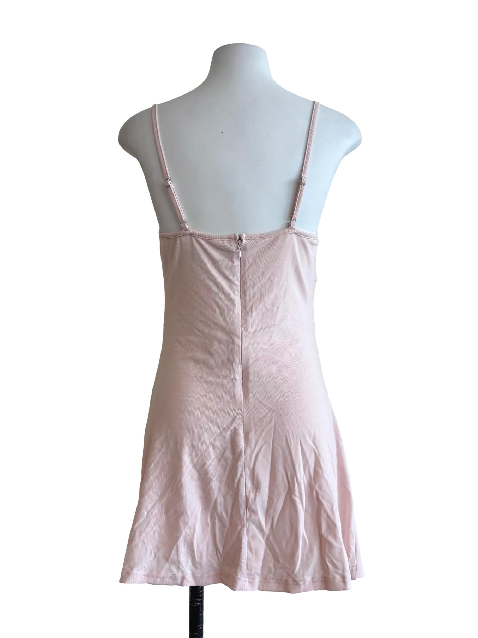 Baby Pink Camisole Mini Dress