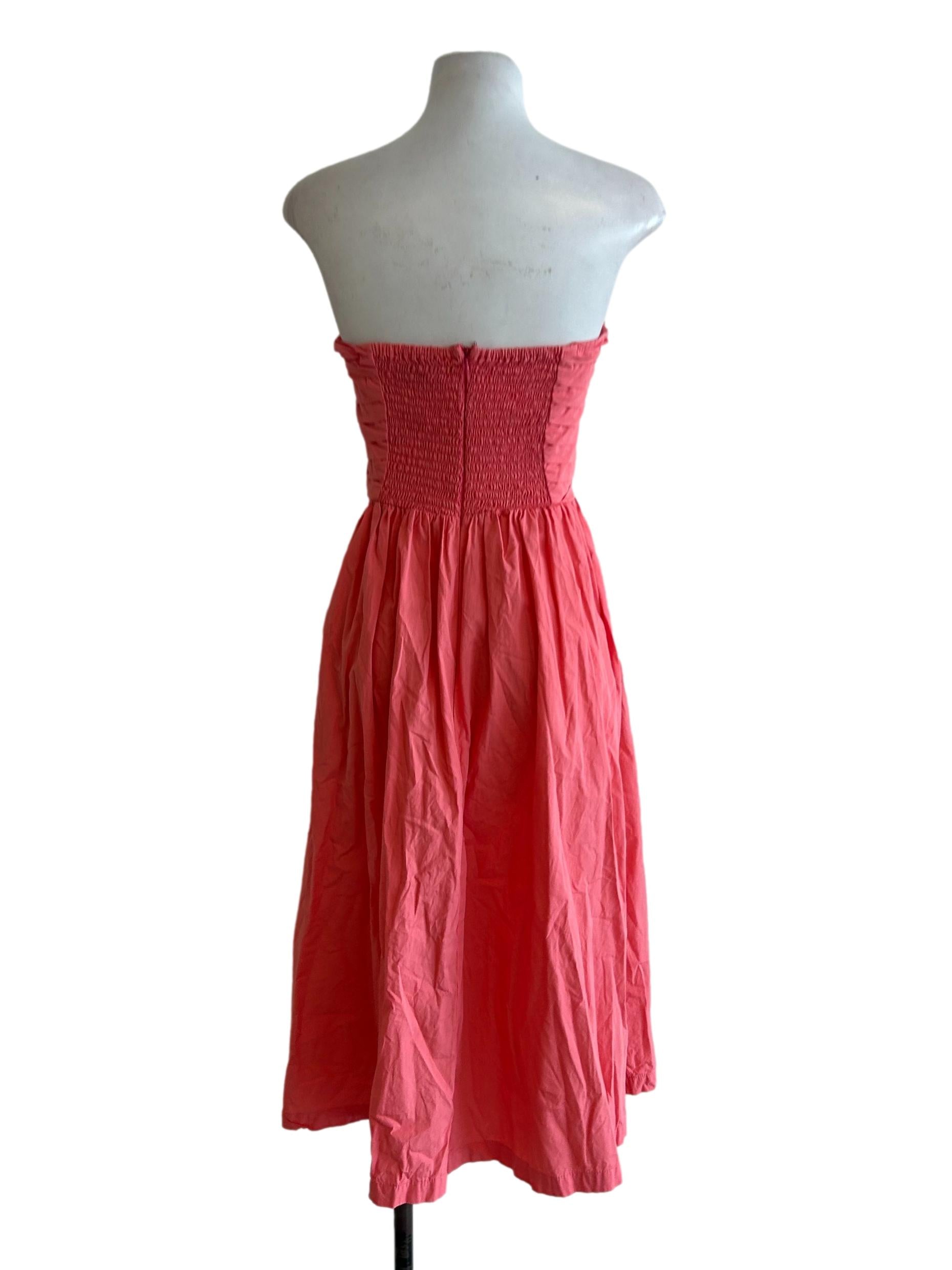 Arlo Dress In Melon - Pink CSN