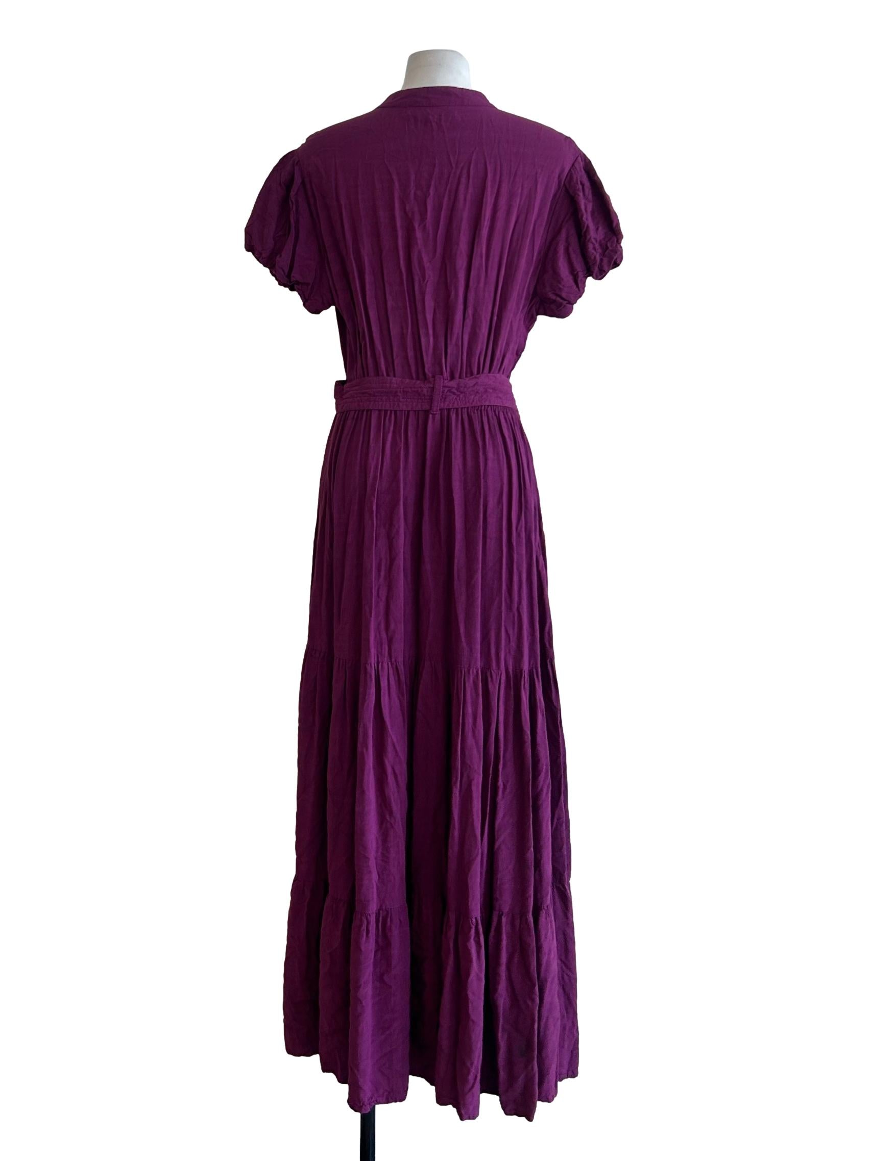 Karissa Maxi Dress In Berry - Purple CSN