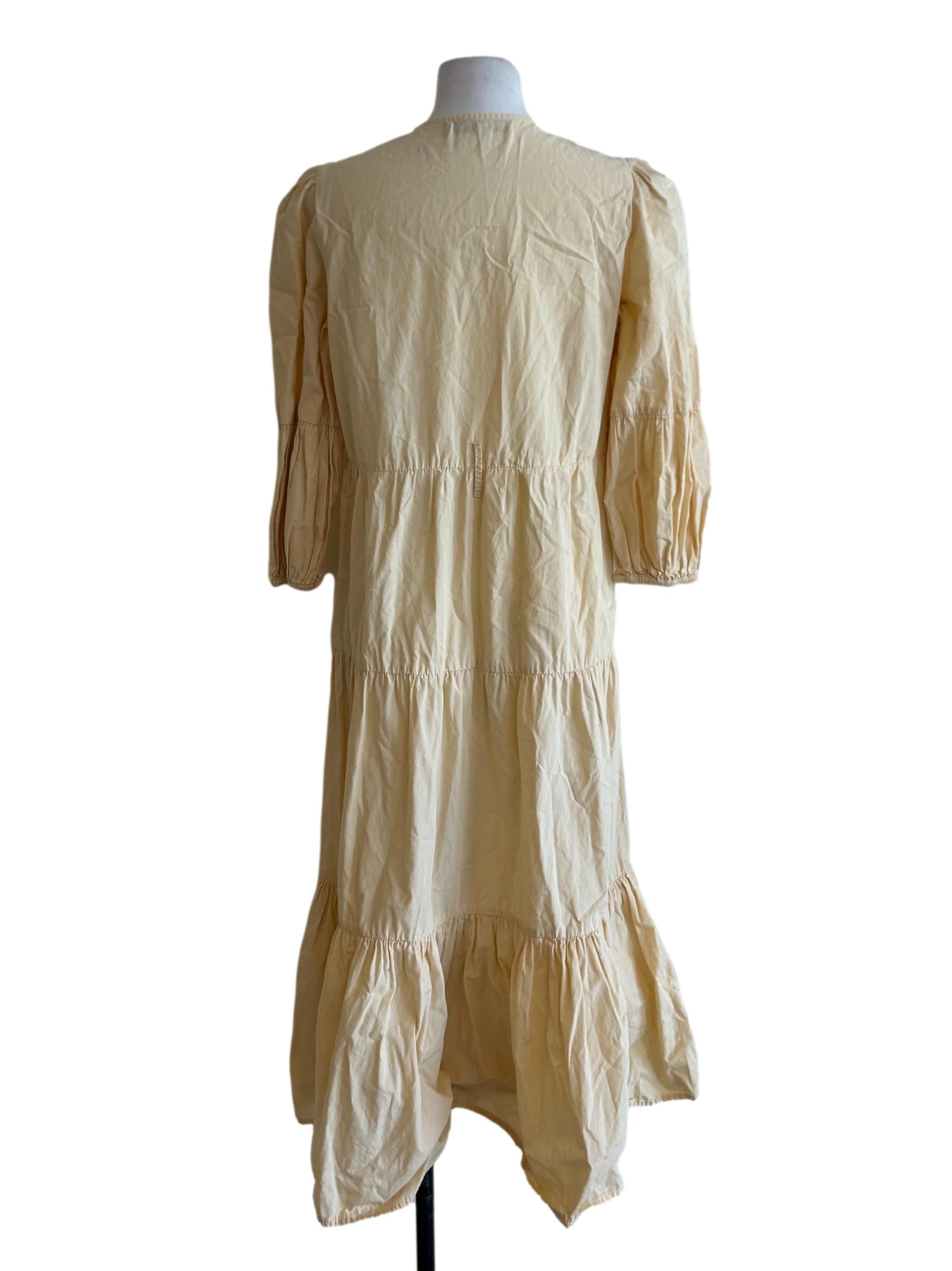 Flora Dress Pintuck In Clay CSN