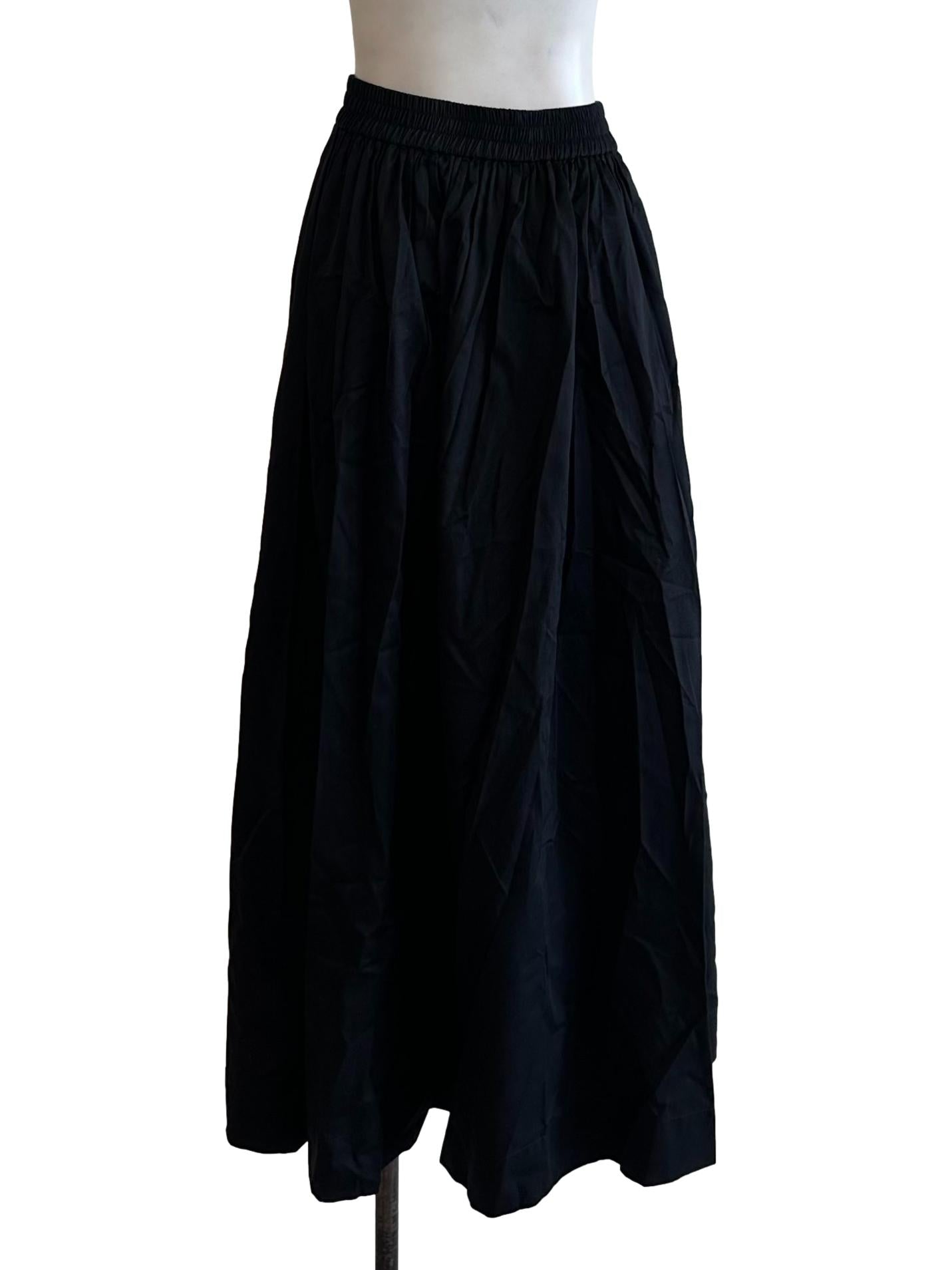 Raven Black A Line Skirt