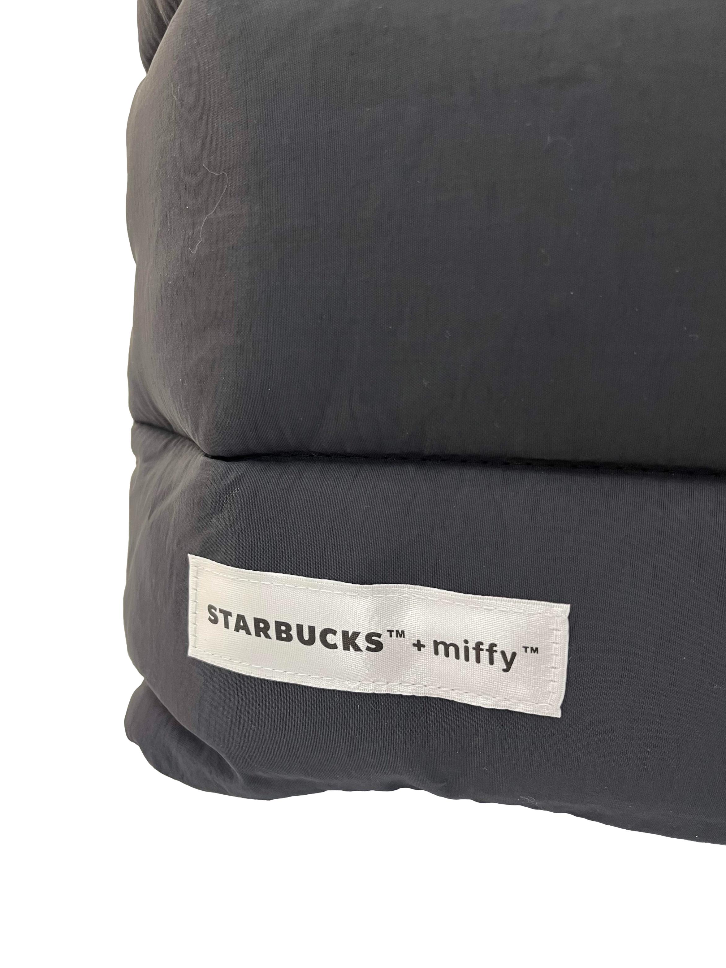 Grey Polyester Starbucks + Miffy Collaboration Tote Bag CSN