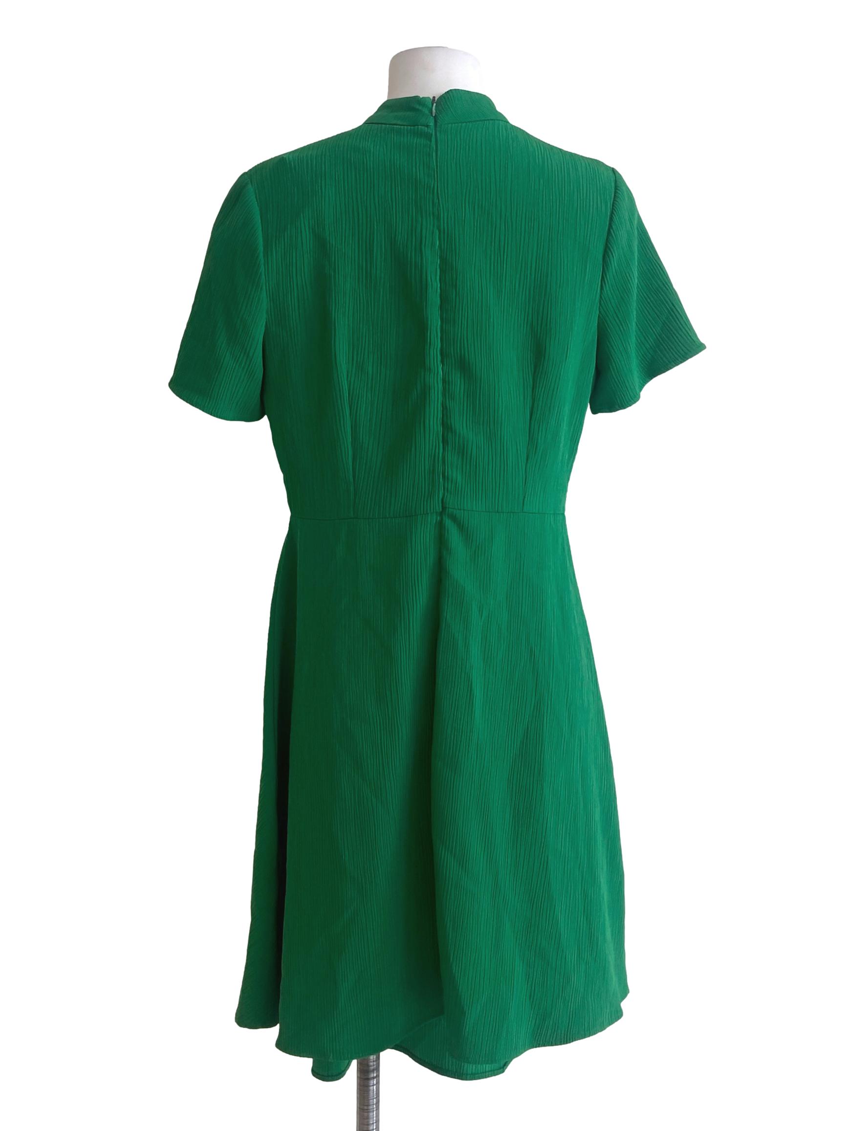 Parakeet Green A-Line Dress