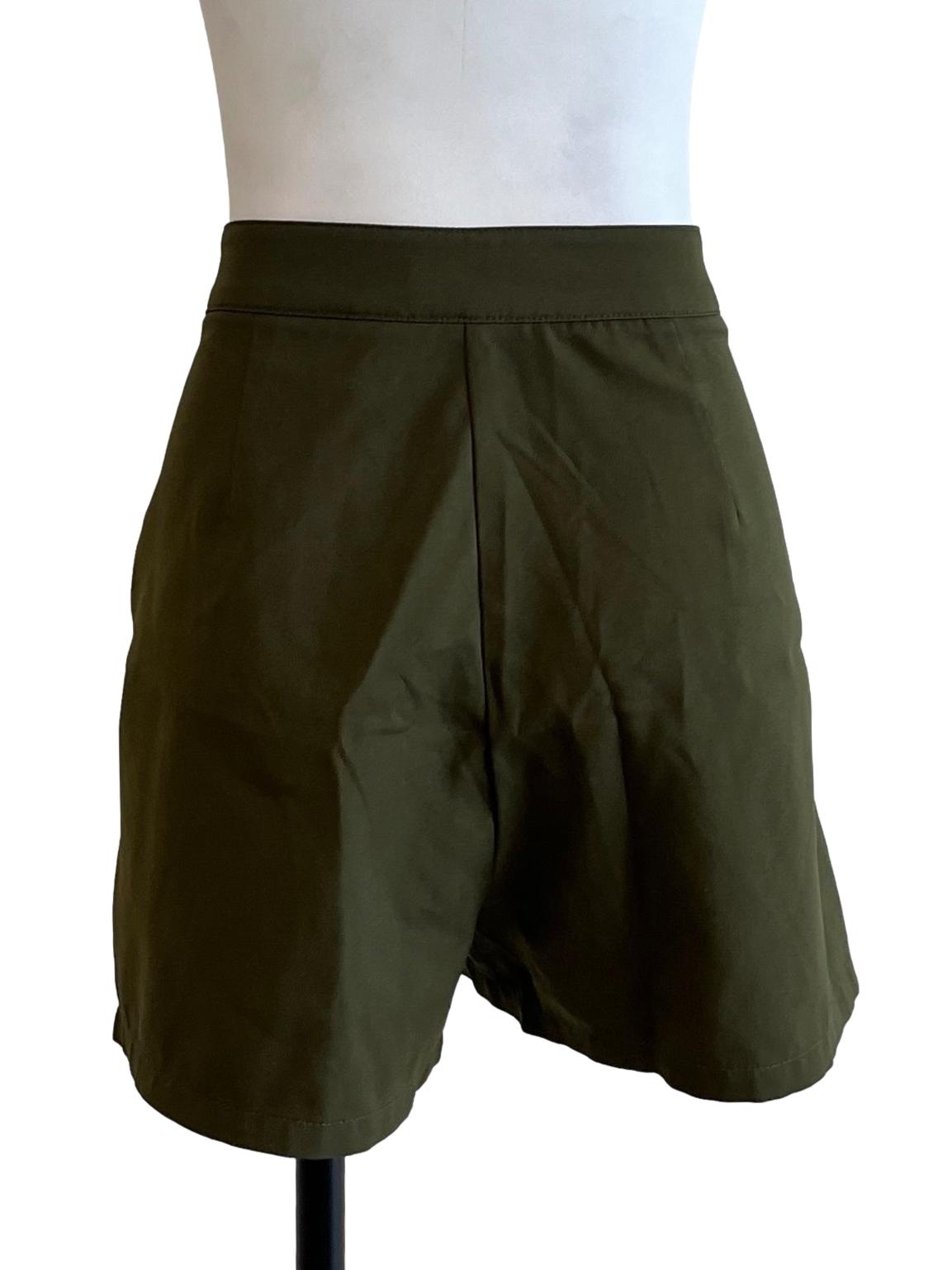 Moss Green Short Pants