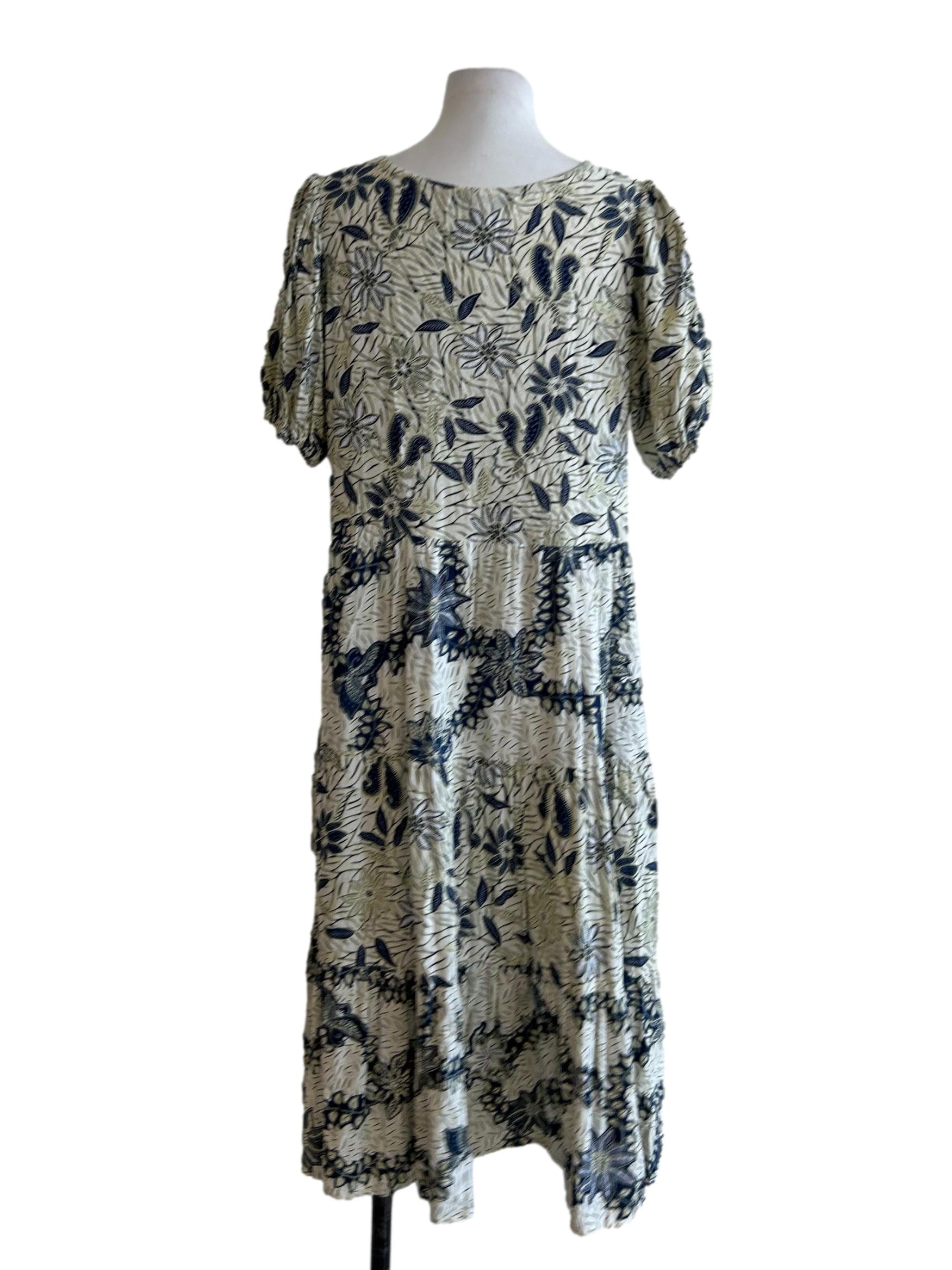 Remi Maxi In Aloe Floral - White CSN
