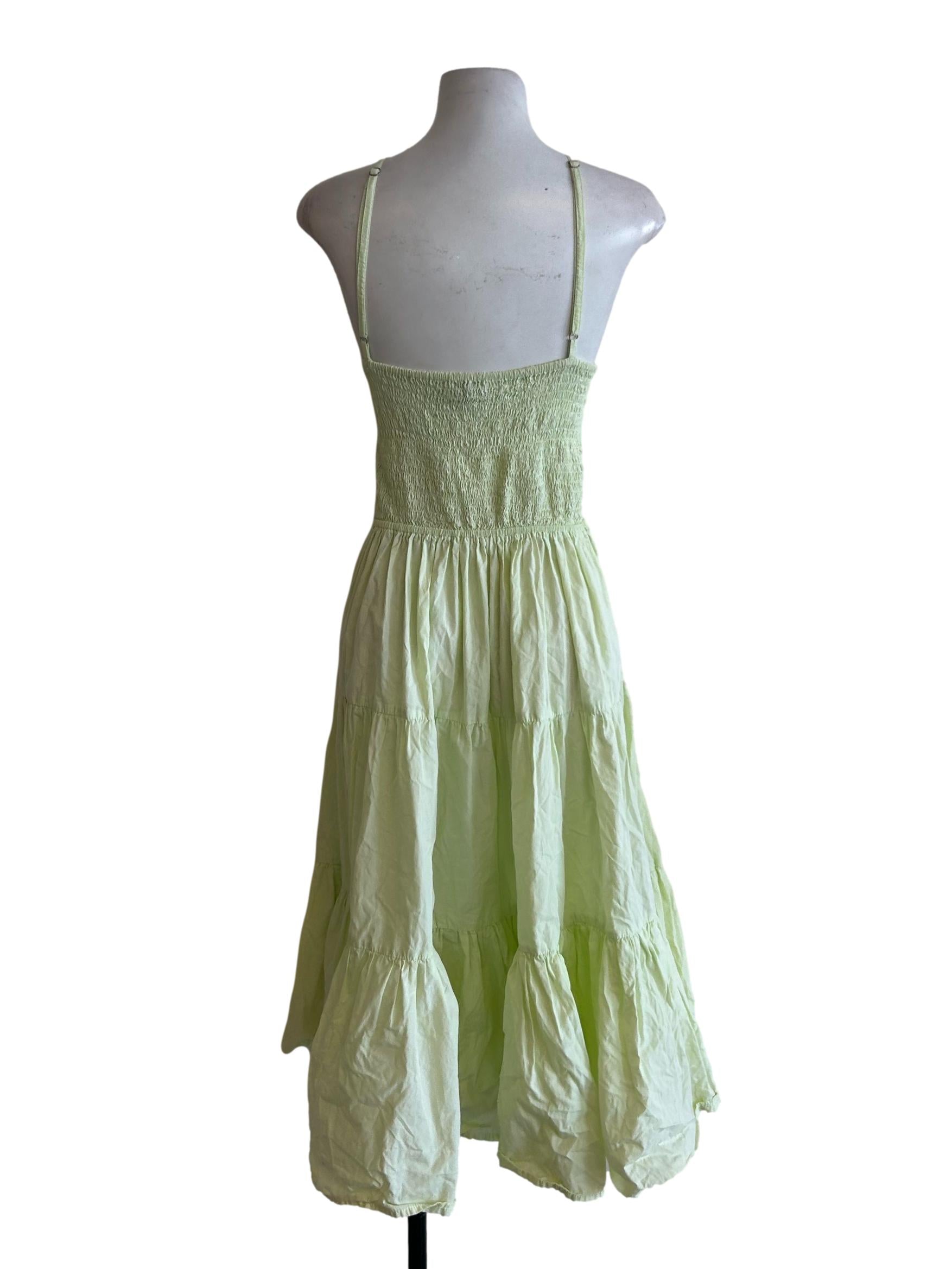 Anita Dress In Keylime - Green CSN