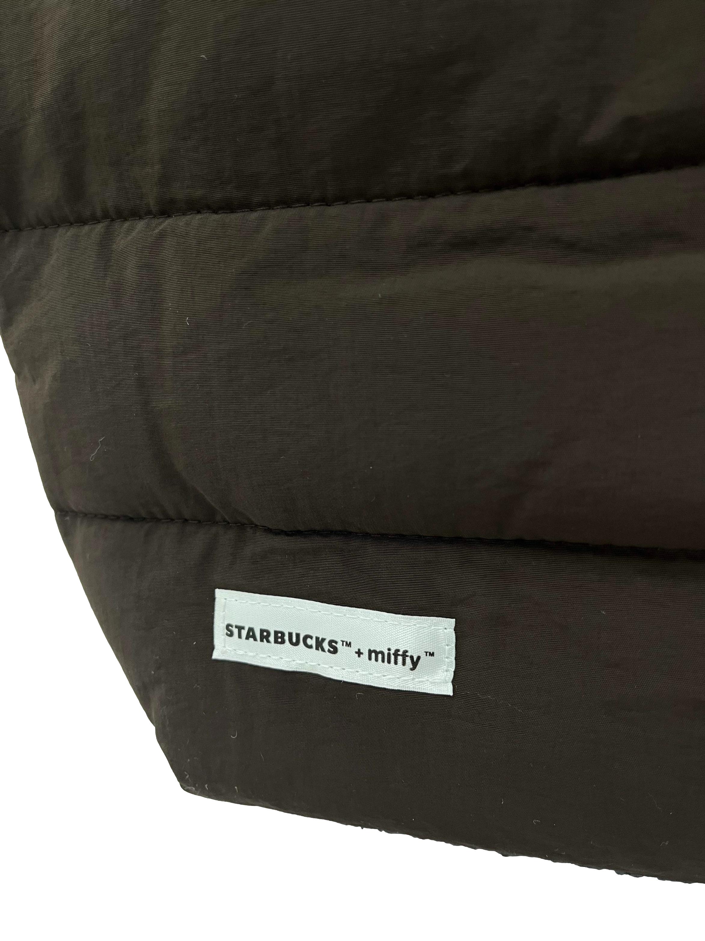 Brown Polyester Starbucks + Miffy Collaboration Crossbody Bag With Detachable Strap CSN