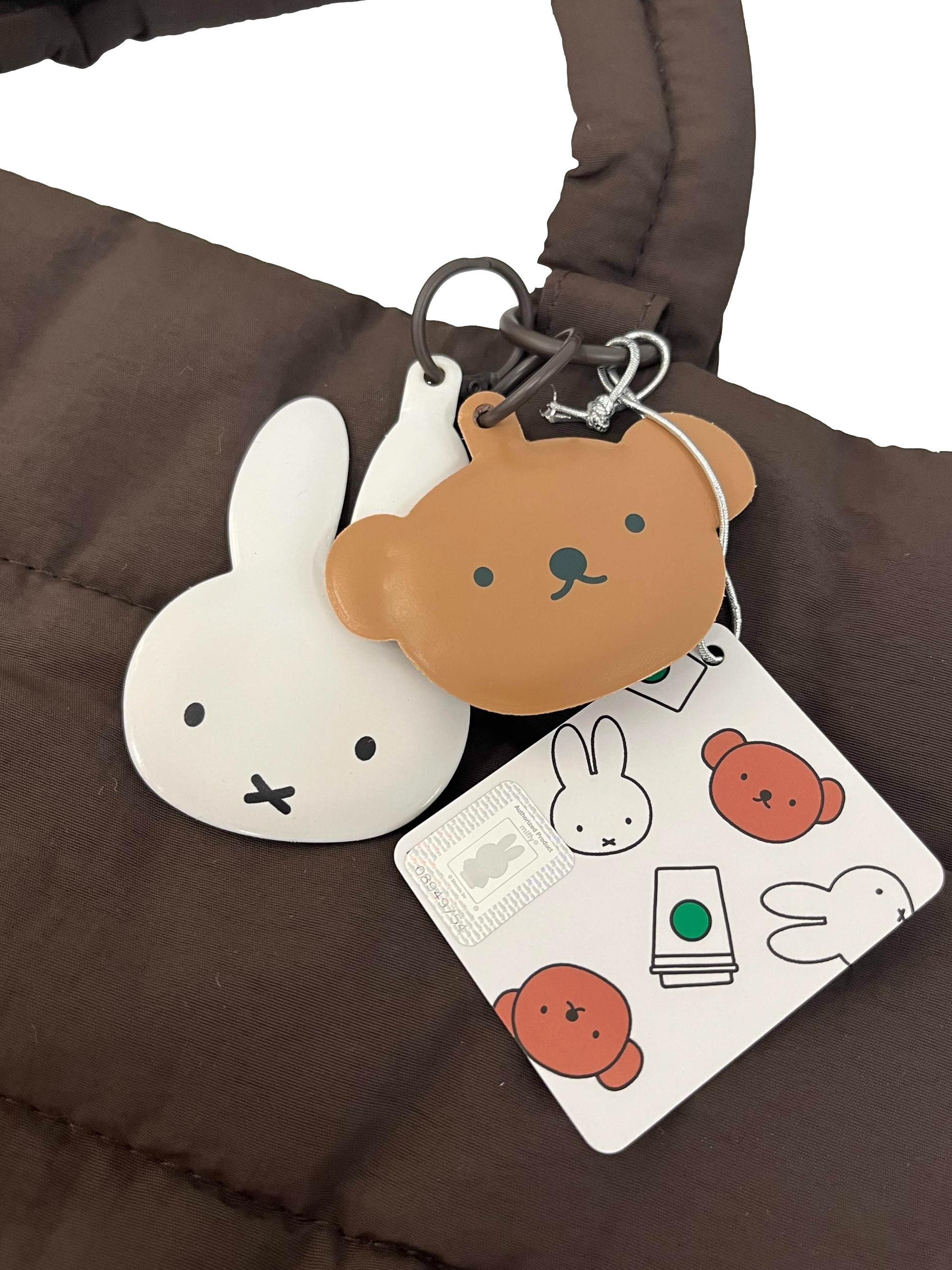 Brown Polyester Starbucks + Miffy Collaboration Crossbody Bag With Detachable Strap CSN