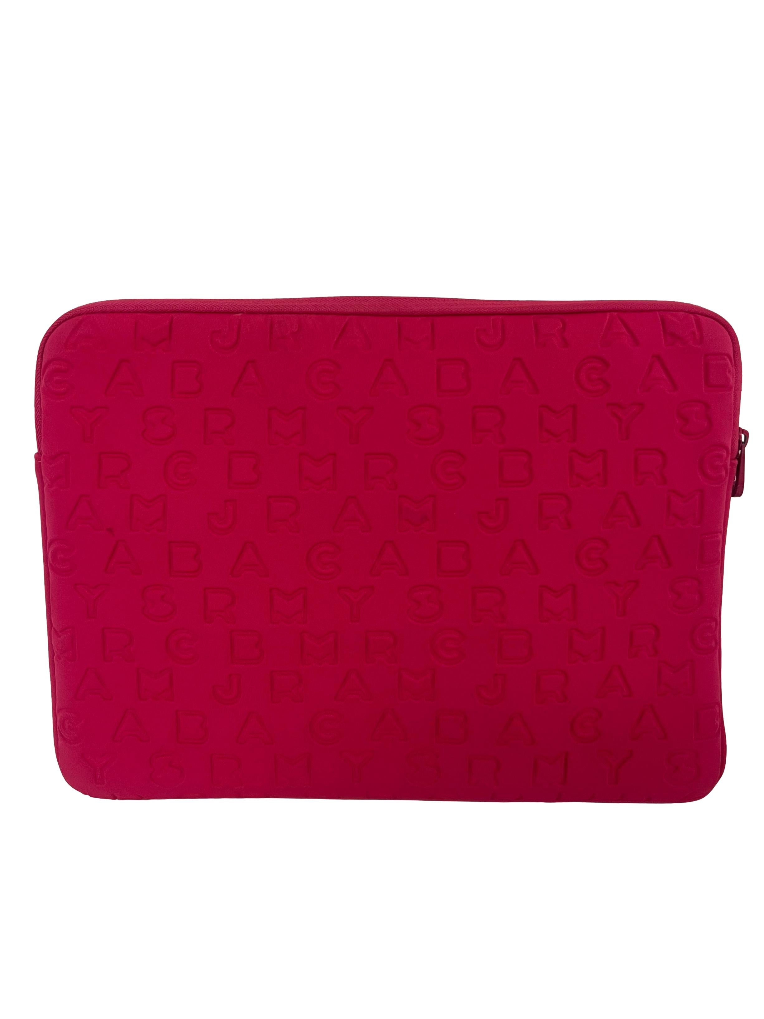 Pink Polyester Dreamy Logo Laptop Bag
