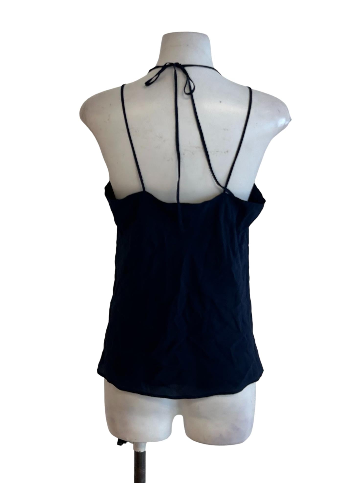 Manresa Top - Spaghetti Double Strap Camisole In Navy CSN