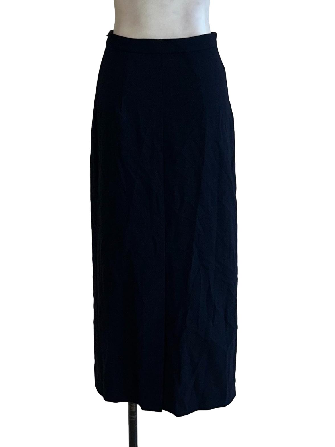 Nyon Skirt - Midi Pencil Skirt In Navy CSN