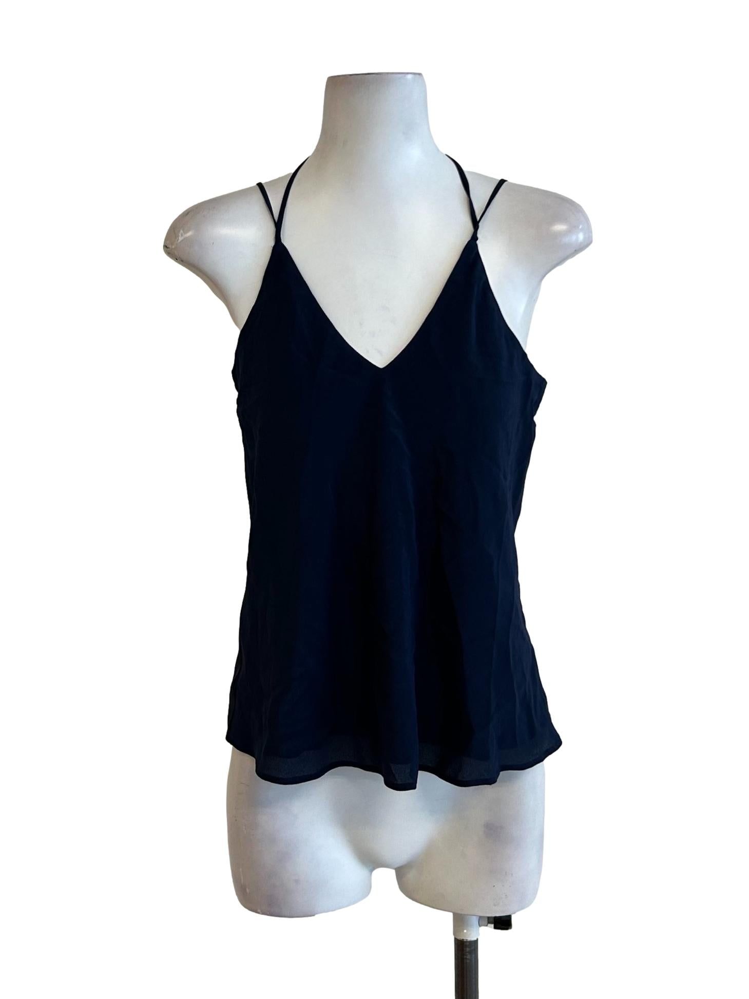 Manresa Top - Spaghetti Double Strap Camisole In Navy CSN