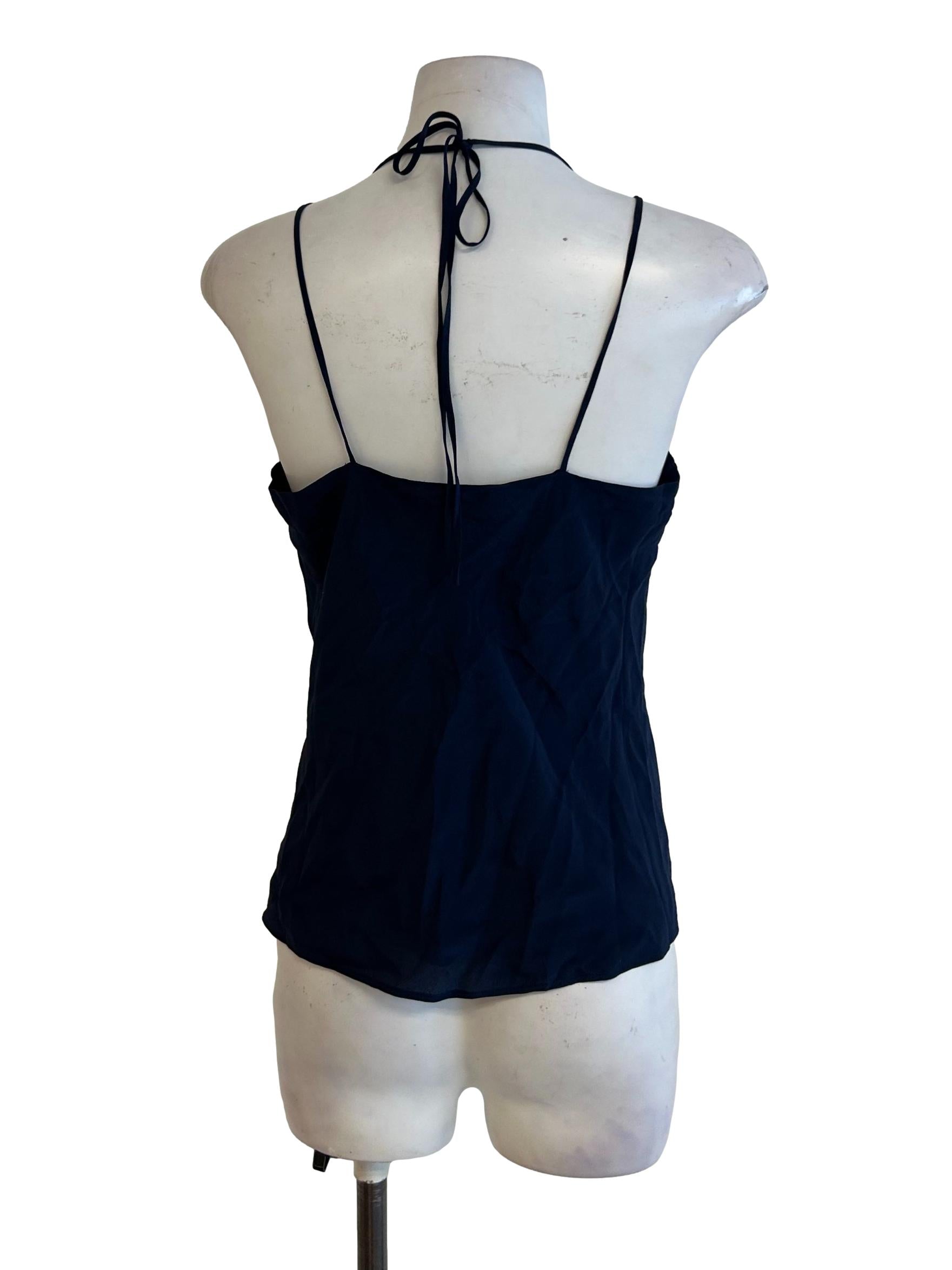 Manresa Top - Spaghetti Double Strap Camisole In Navy CSN