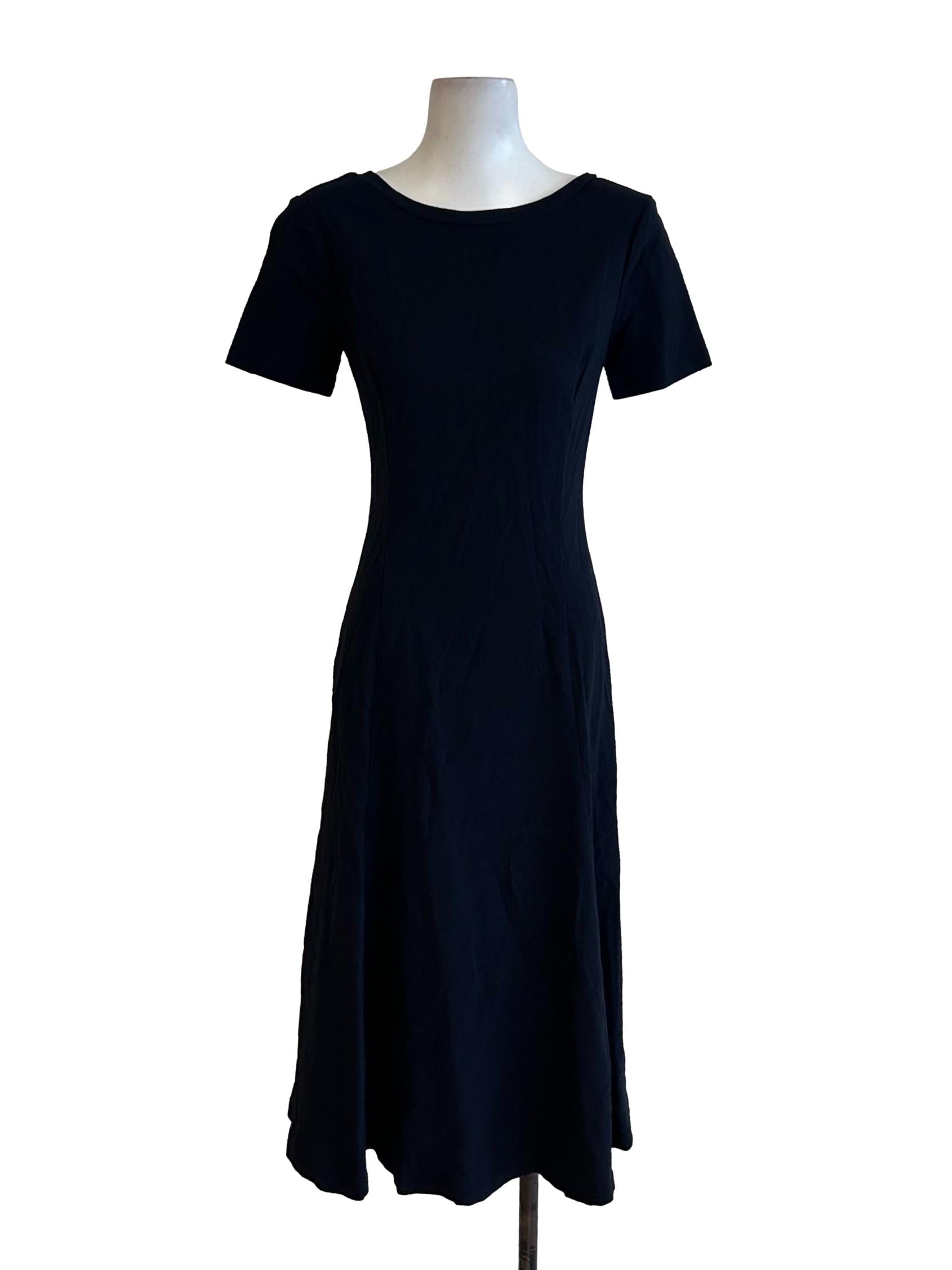 Meyrin Dress - Trumpet Dress In Navy CSN