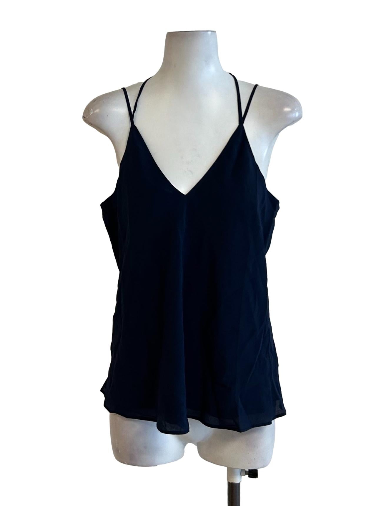 Manresa Top - Spaghetti Double Strap Camisole In Navy CSN