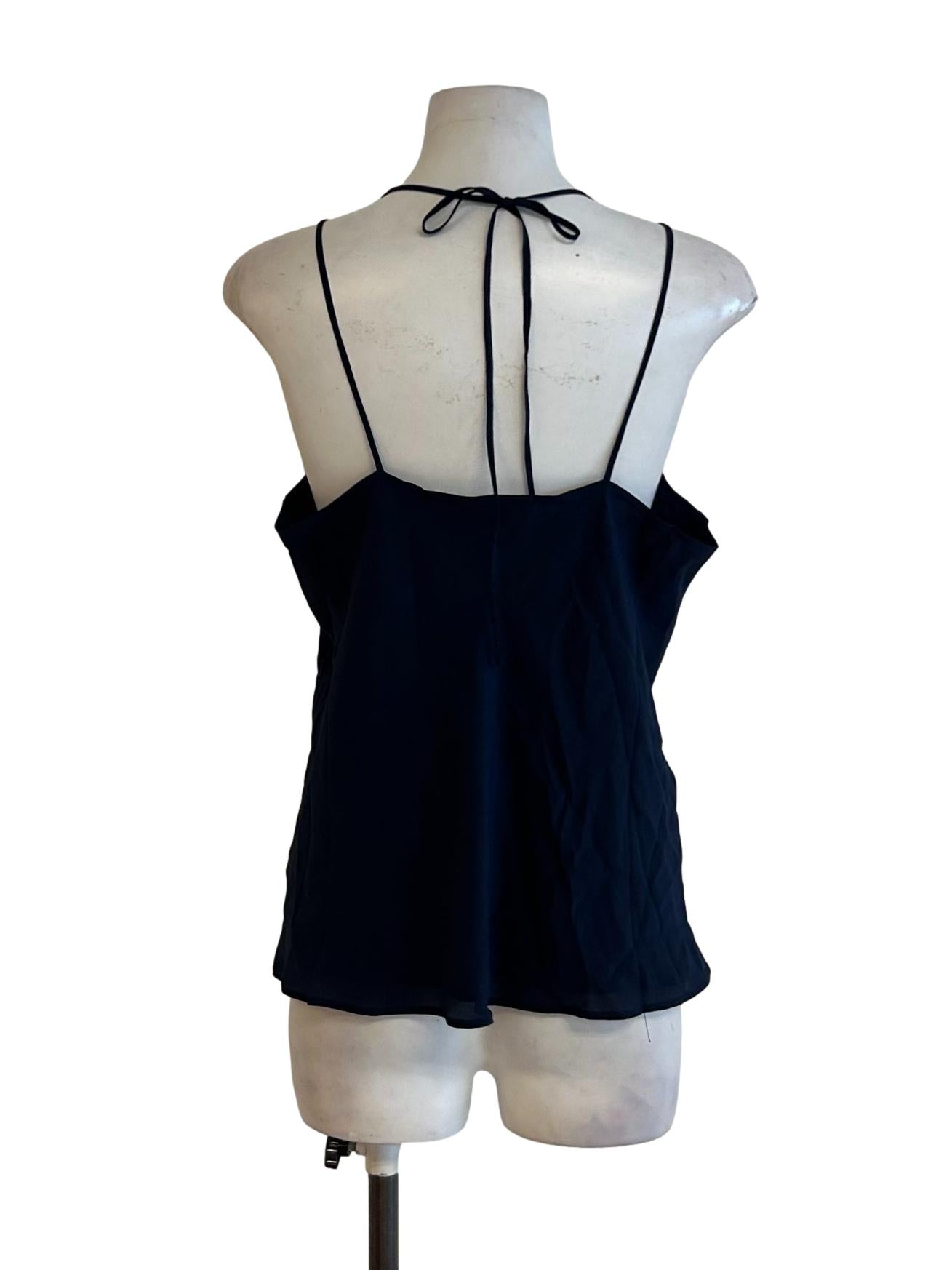 Manresa Top - Spaghetti Double Strap Camisole In Navy CSN