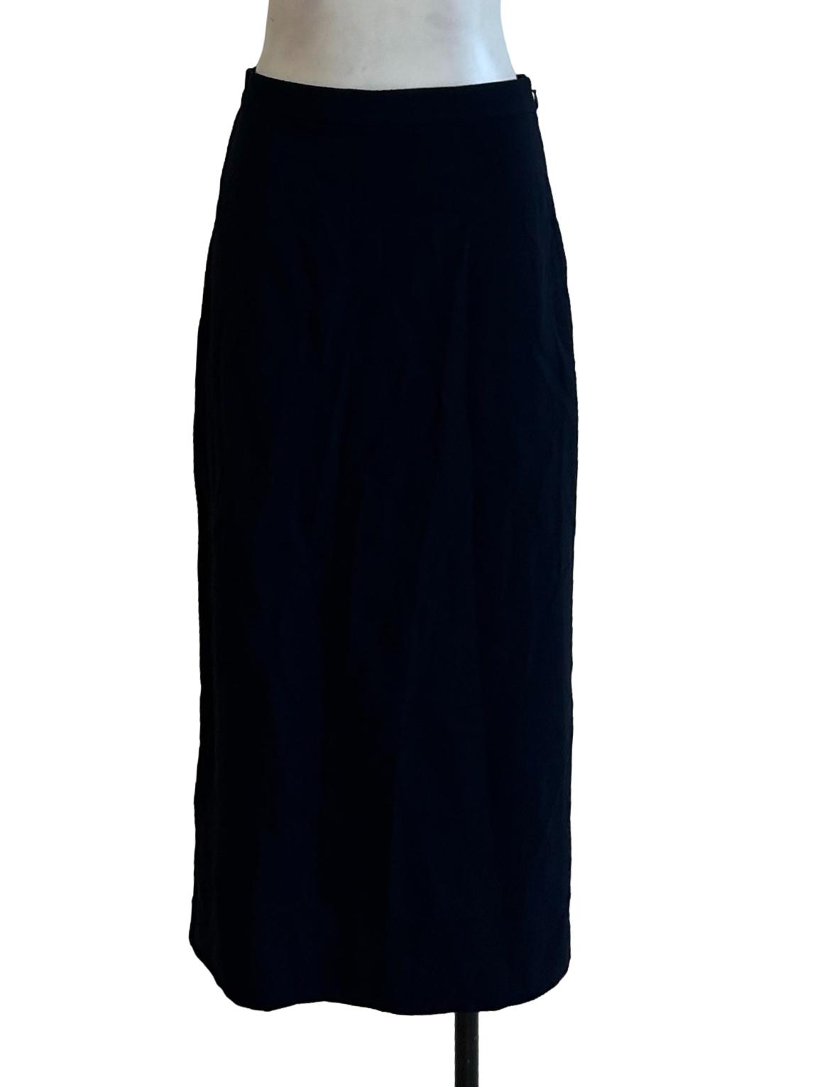 Nyon Skirt - Midi Pencil Skirt In Navy CSN