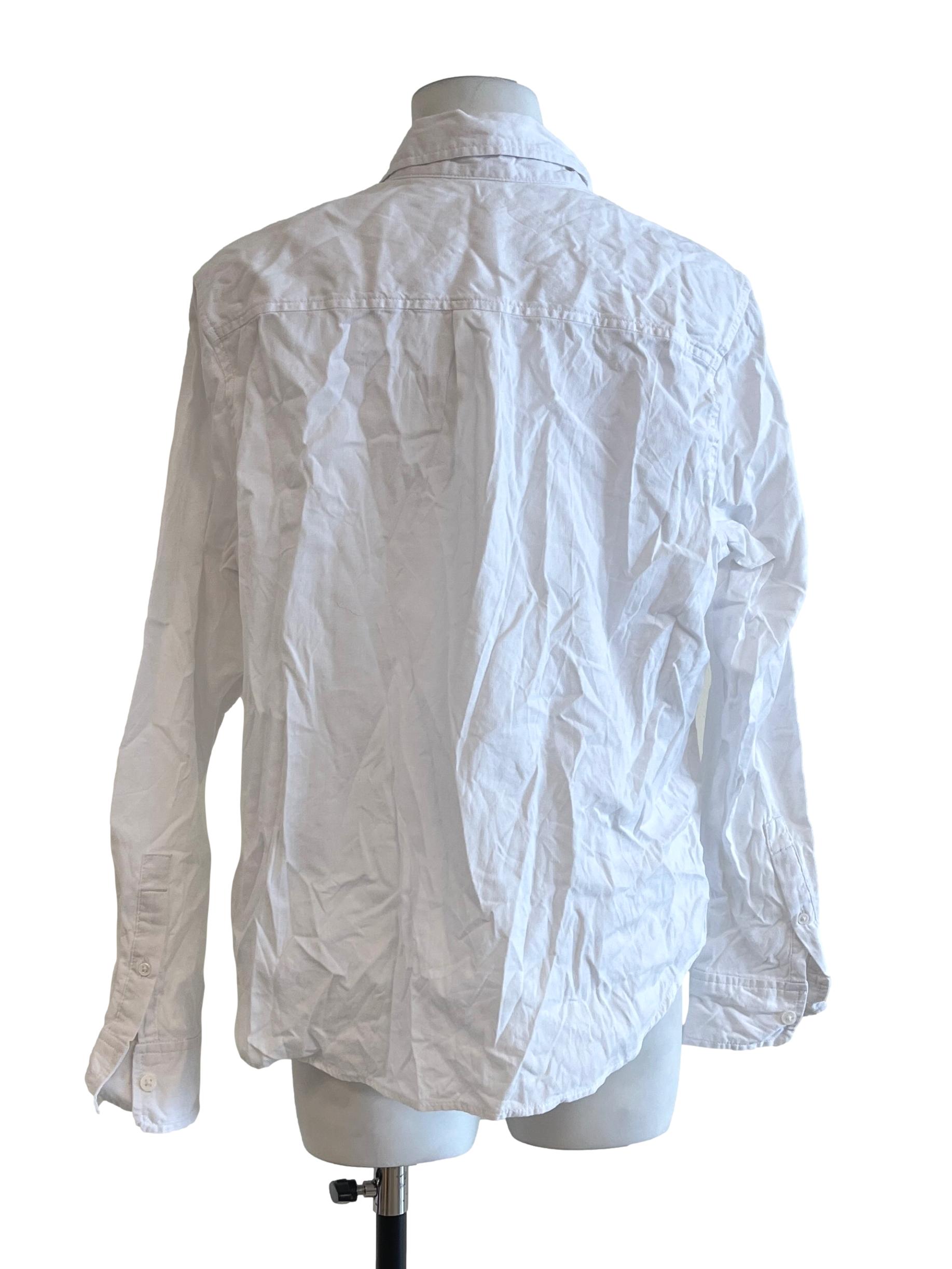 Off White Long Sleeve Top