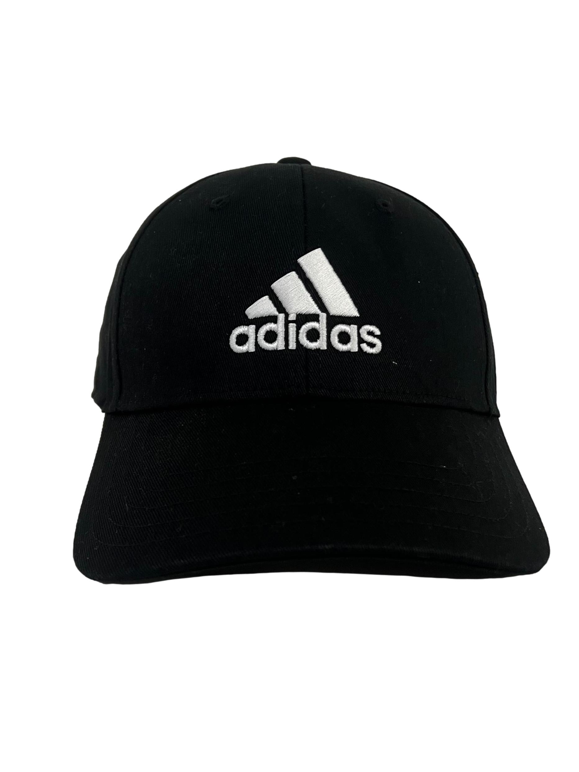 Black Adidas Logo Embrodered Cap