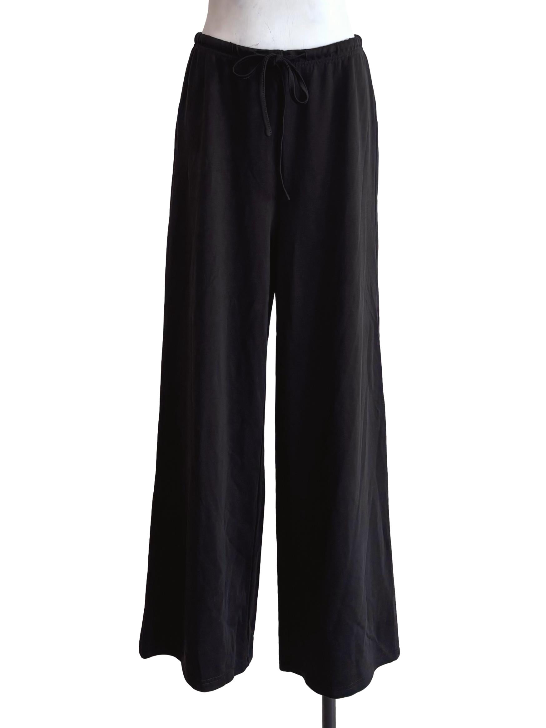 Black Relaxed Soft Pants TTR