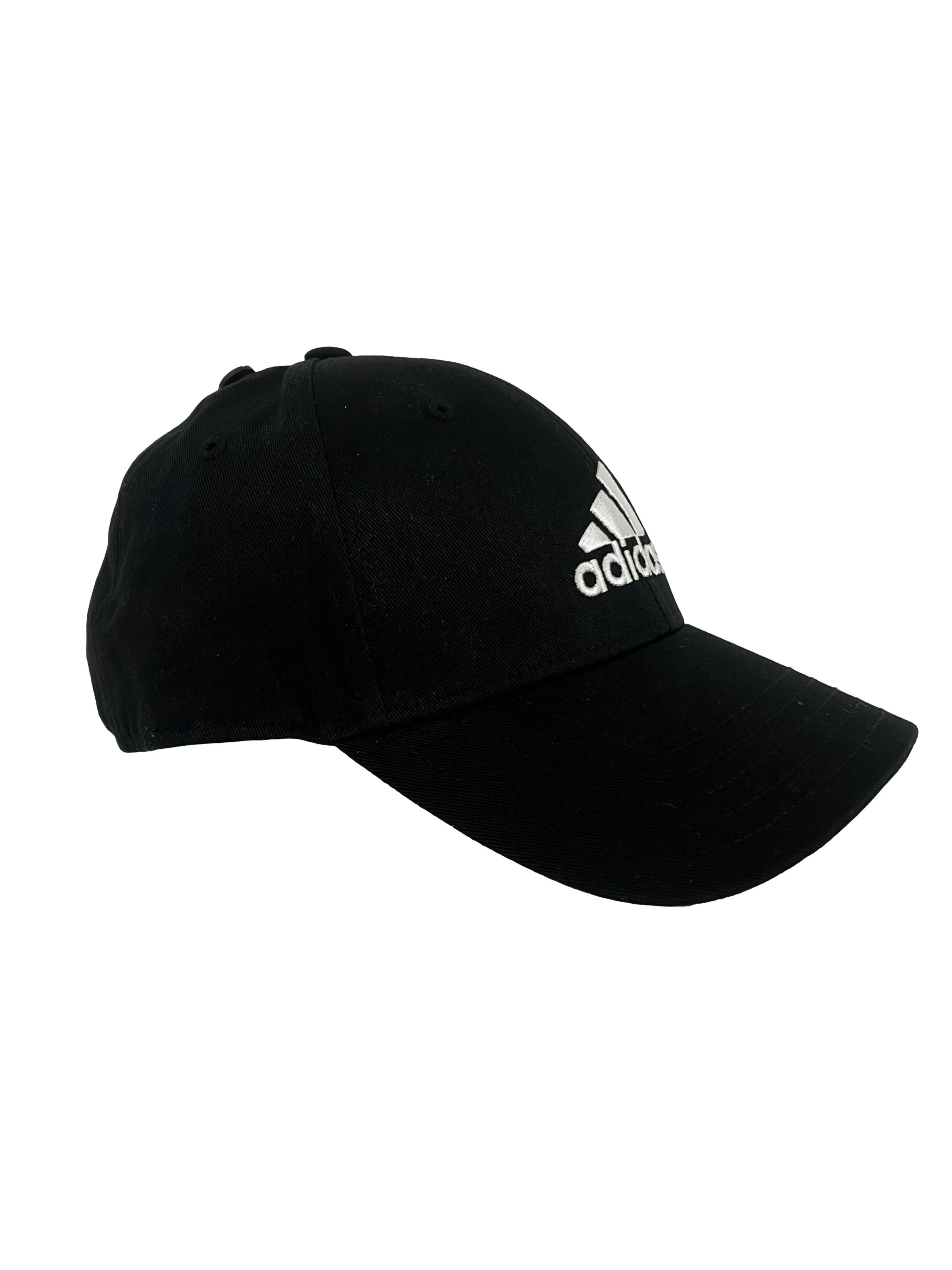 Black Adidas Logo Embrodered Cap