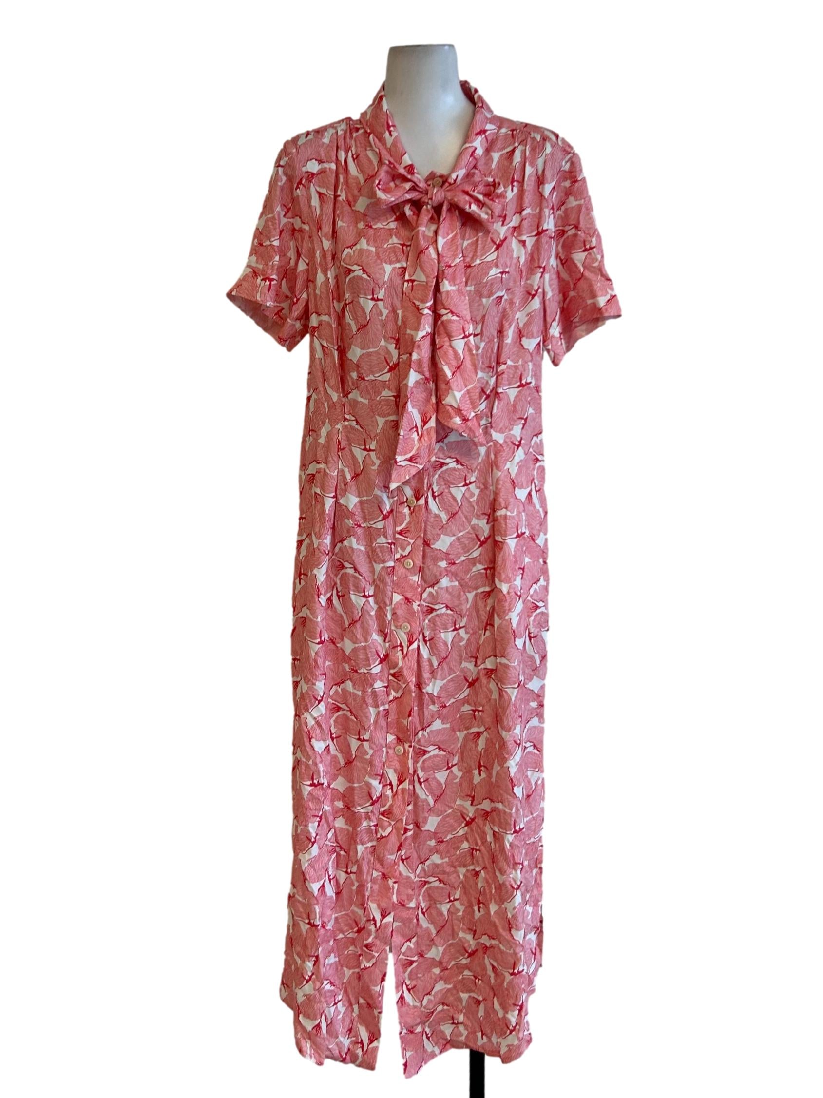 Port Dress - Port Relaxed Maxi Dress In Pink Petal Print CSN