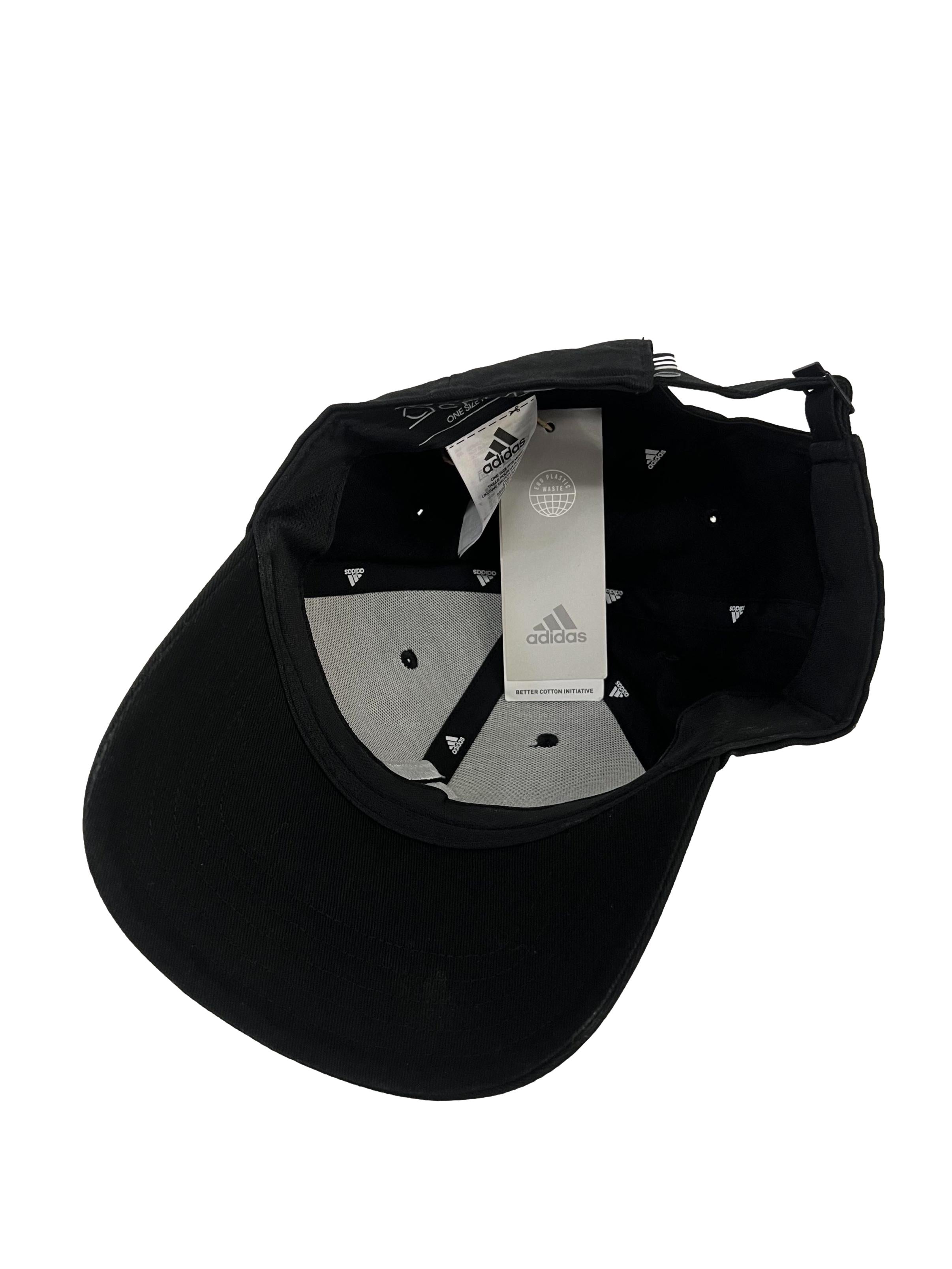 Black Adidas Logo Embrodered Cap