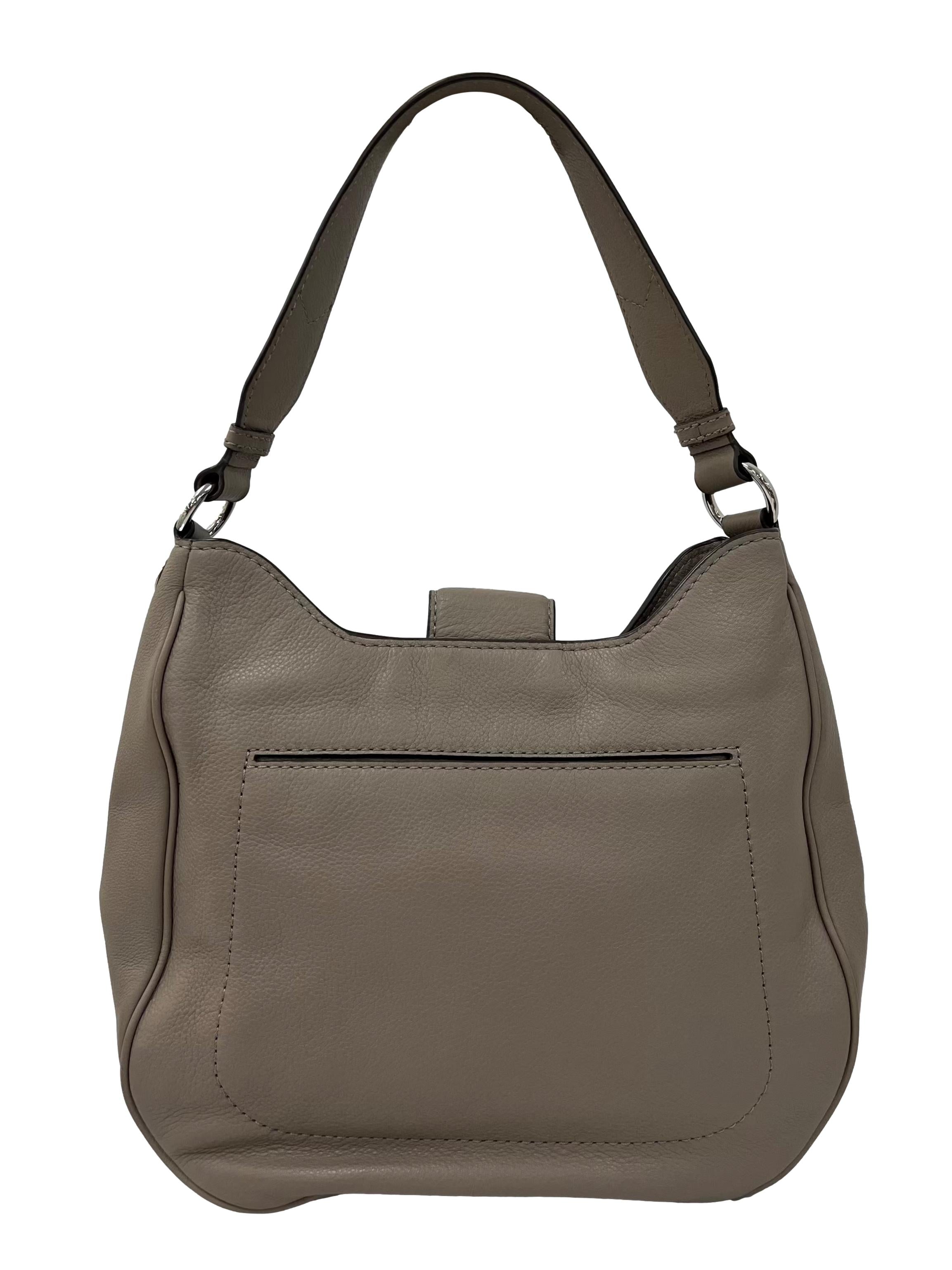 Cement Colorway Hobo Shoulder Bag