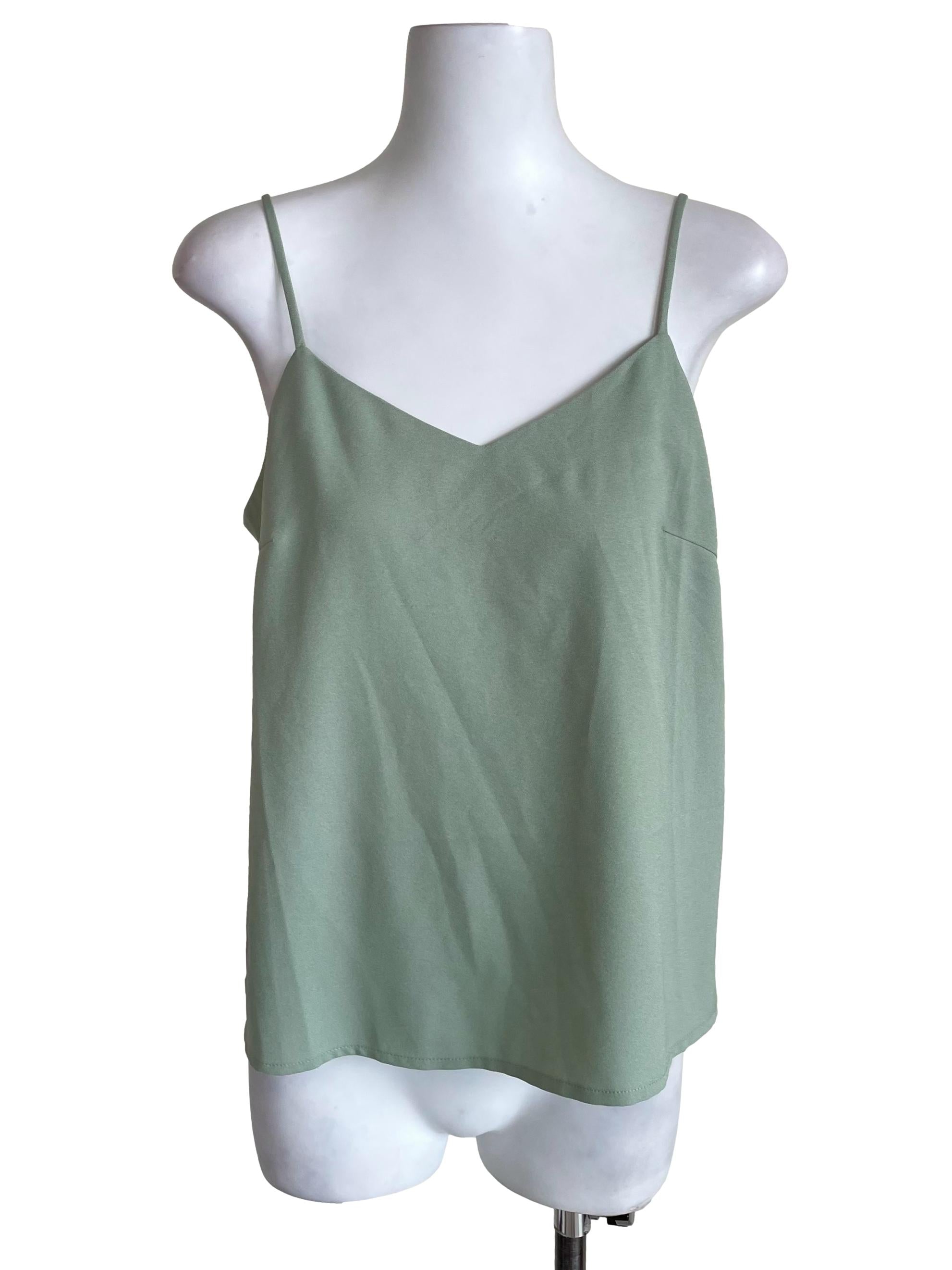 Fern Green V Neck Camisole