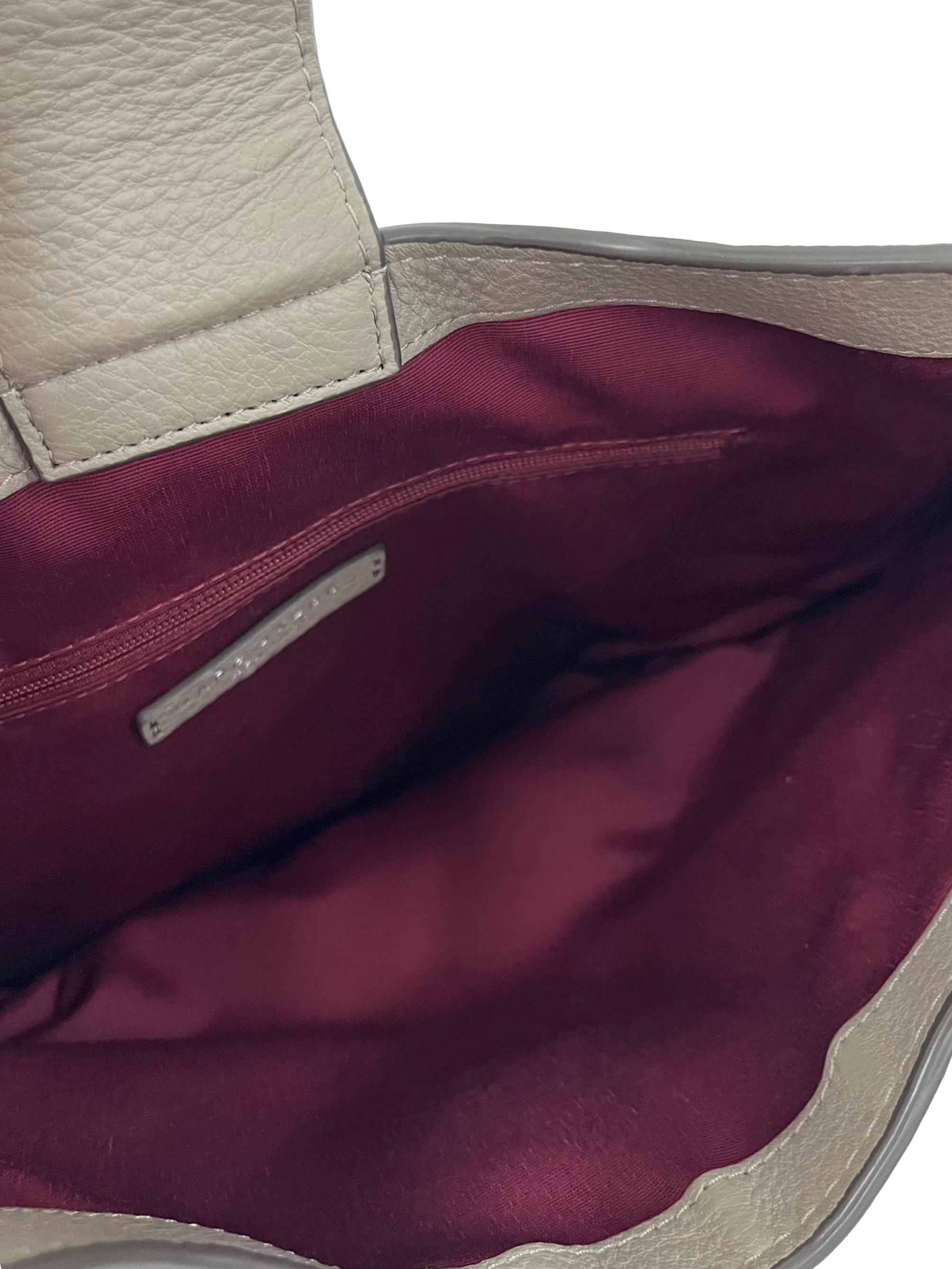 Cement Colorway Hobo Shoulder Bag