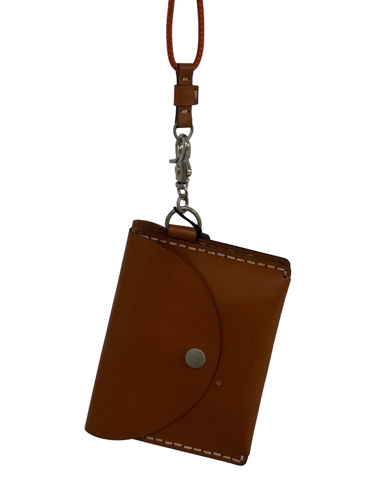 Brown Leather Alf Tan Small Wallet