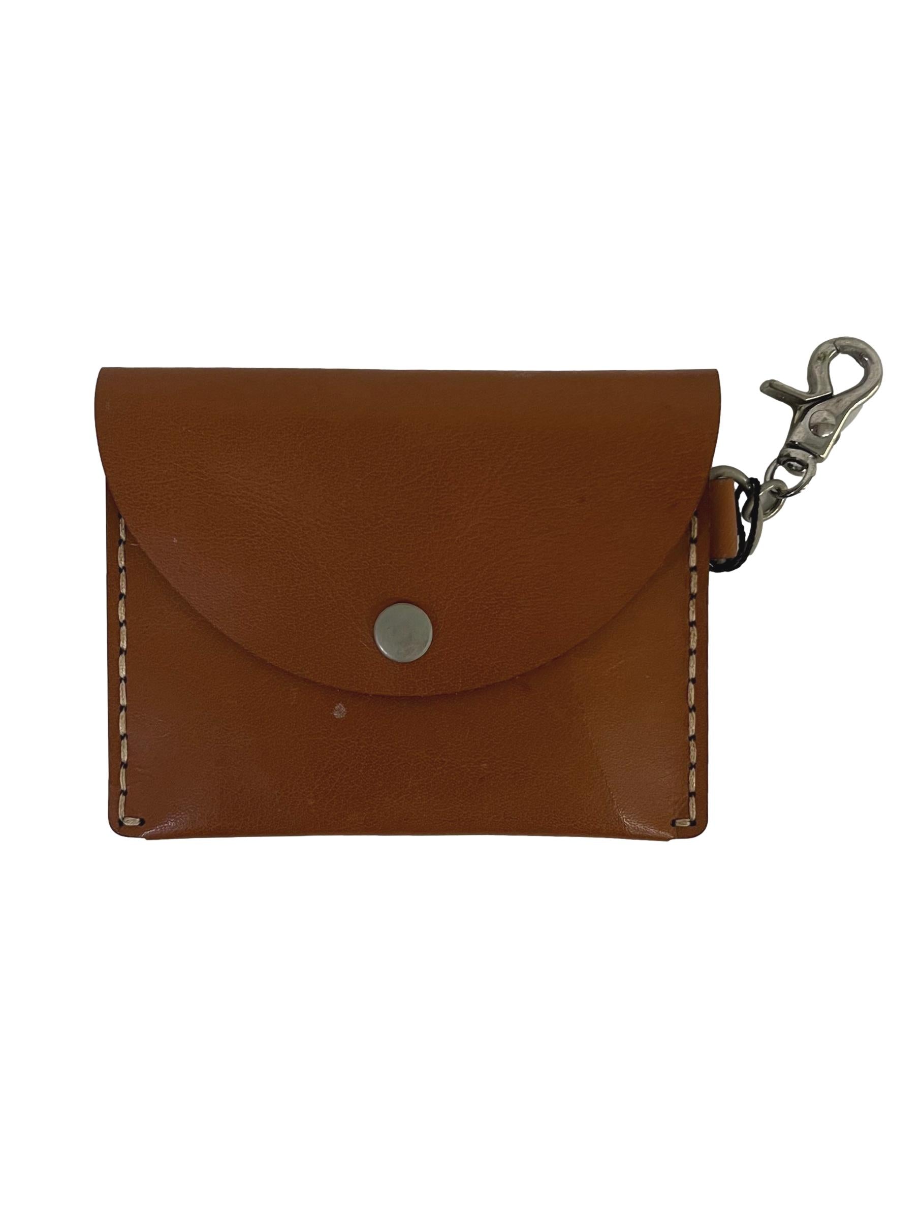 Brown Leather Alf Tan Small Wallet