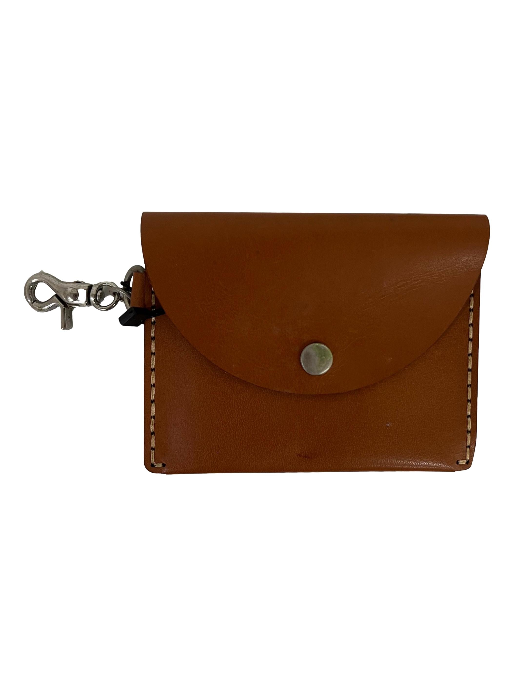 Brown Leather Alf Tan Small Wallet