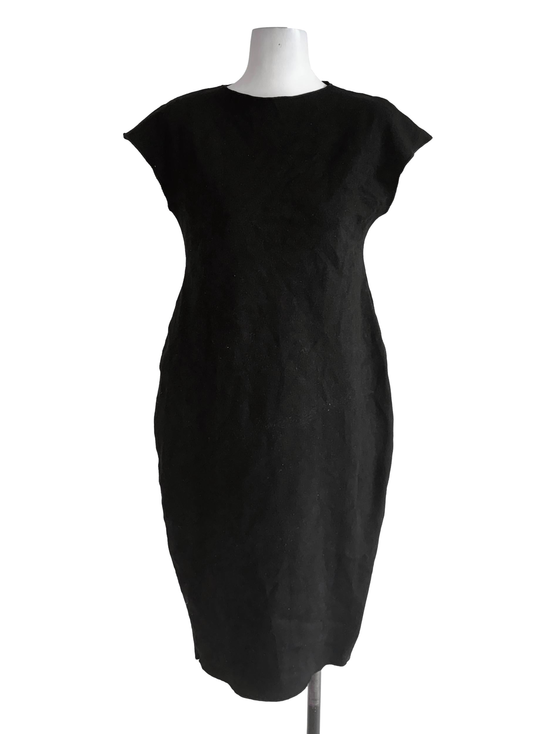 Black Plain Dress