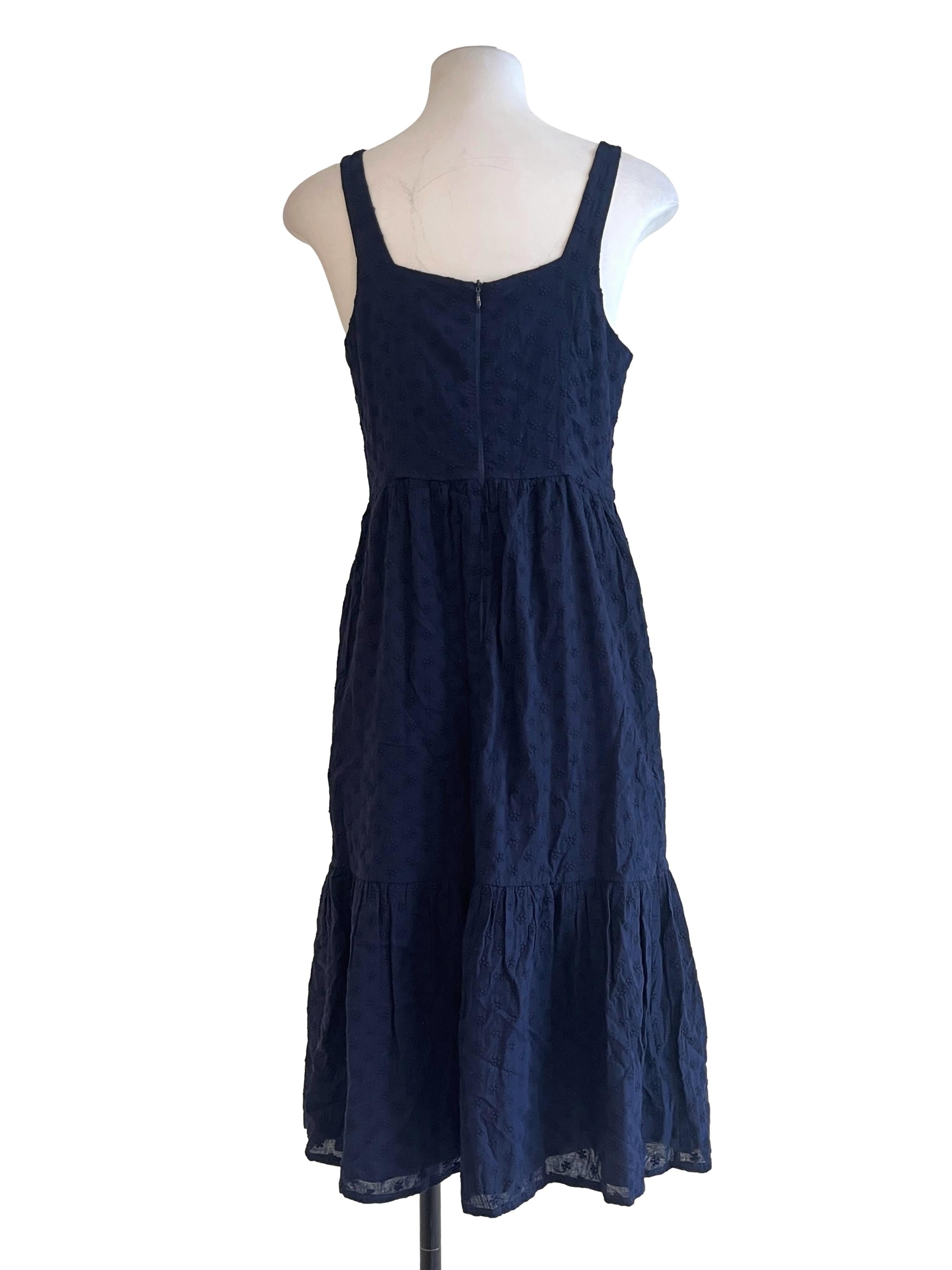 Denim Blue Apron Dress