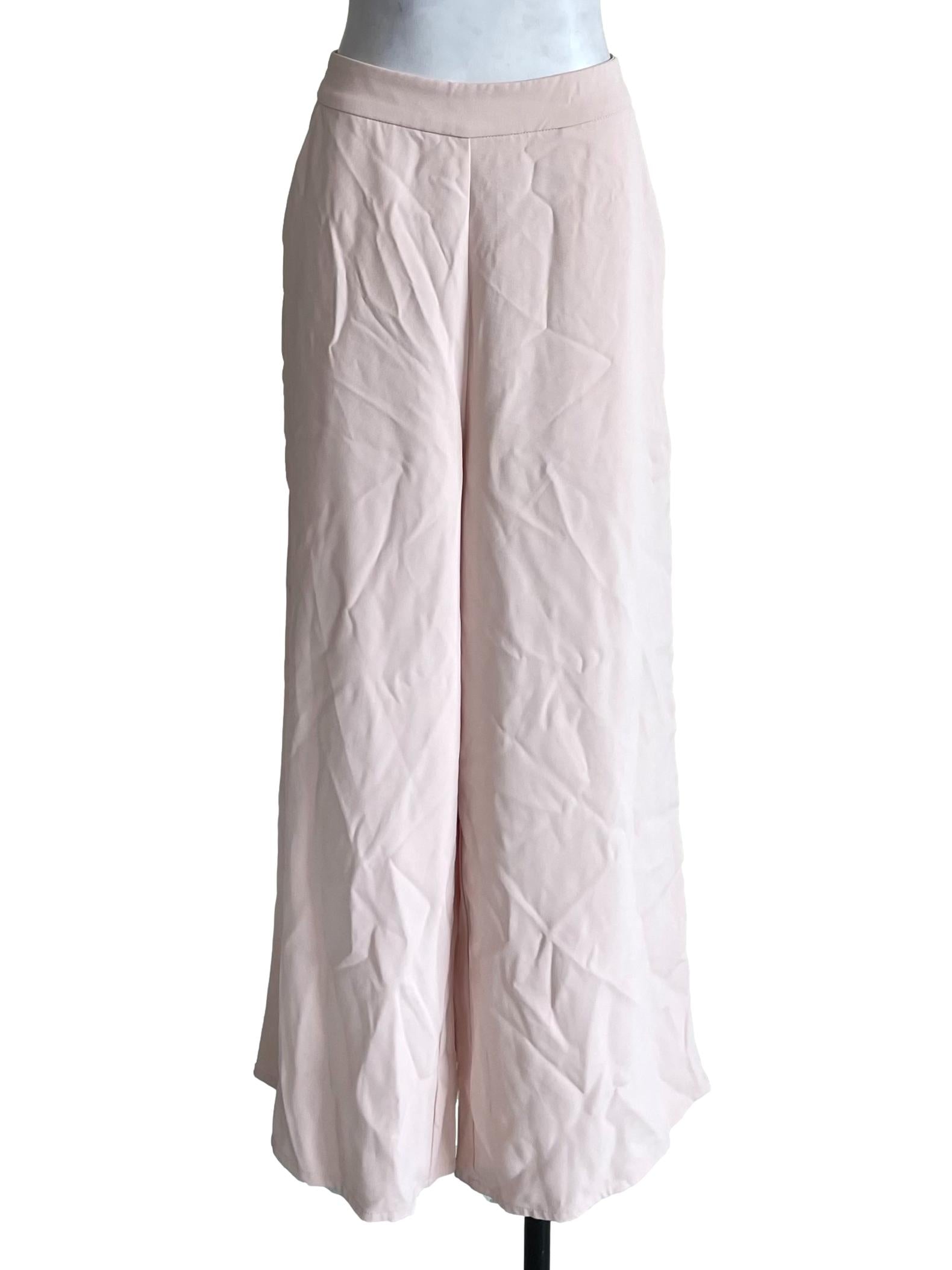 Coconut White Wide Leg Pants