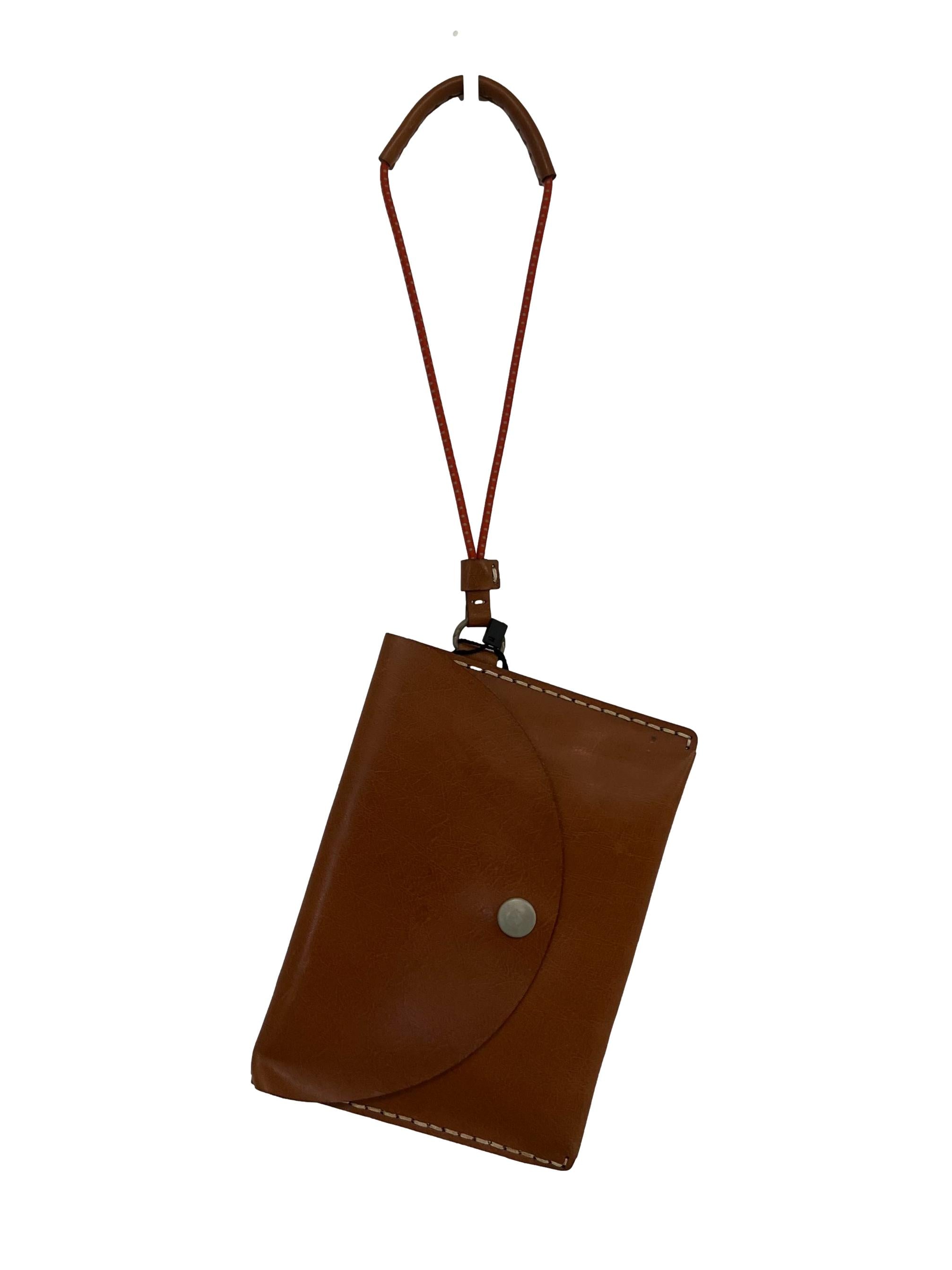 Brown Leather Abby Tan Wallet