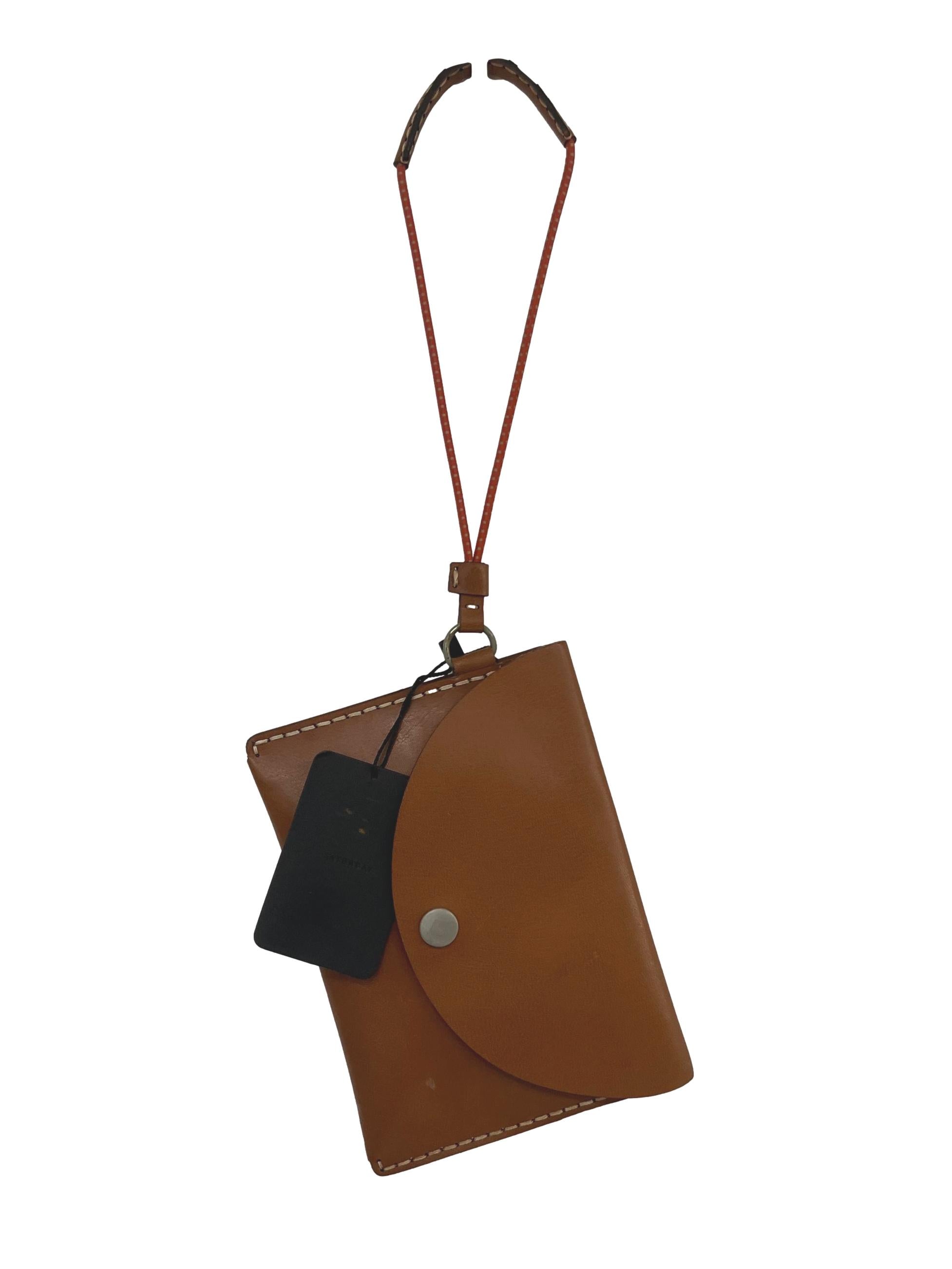 Brown Leather Abby Tan Wallet