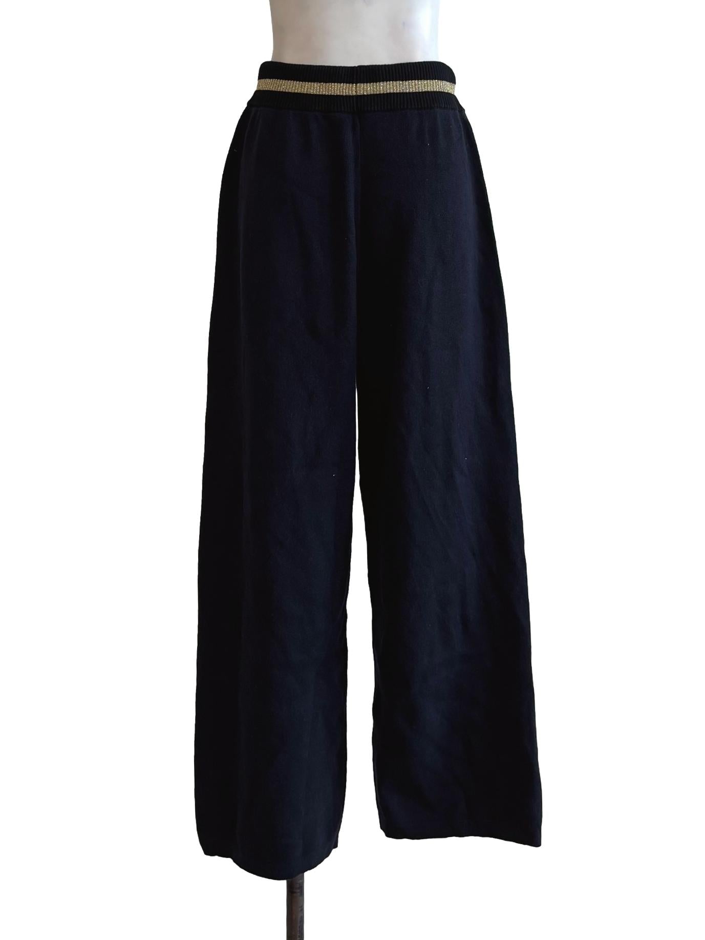 Midnight Blue Cotton Sweatpants