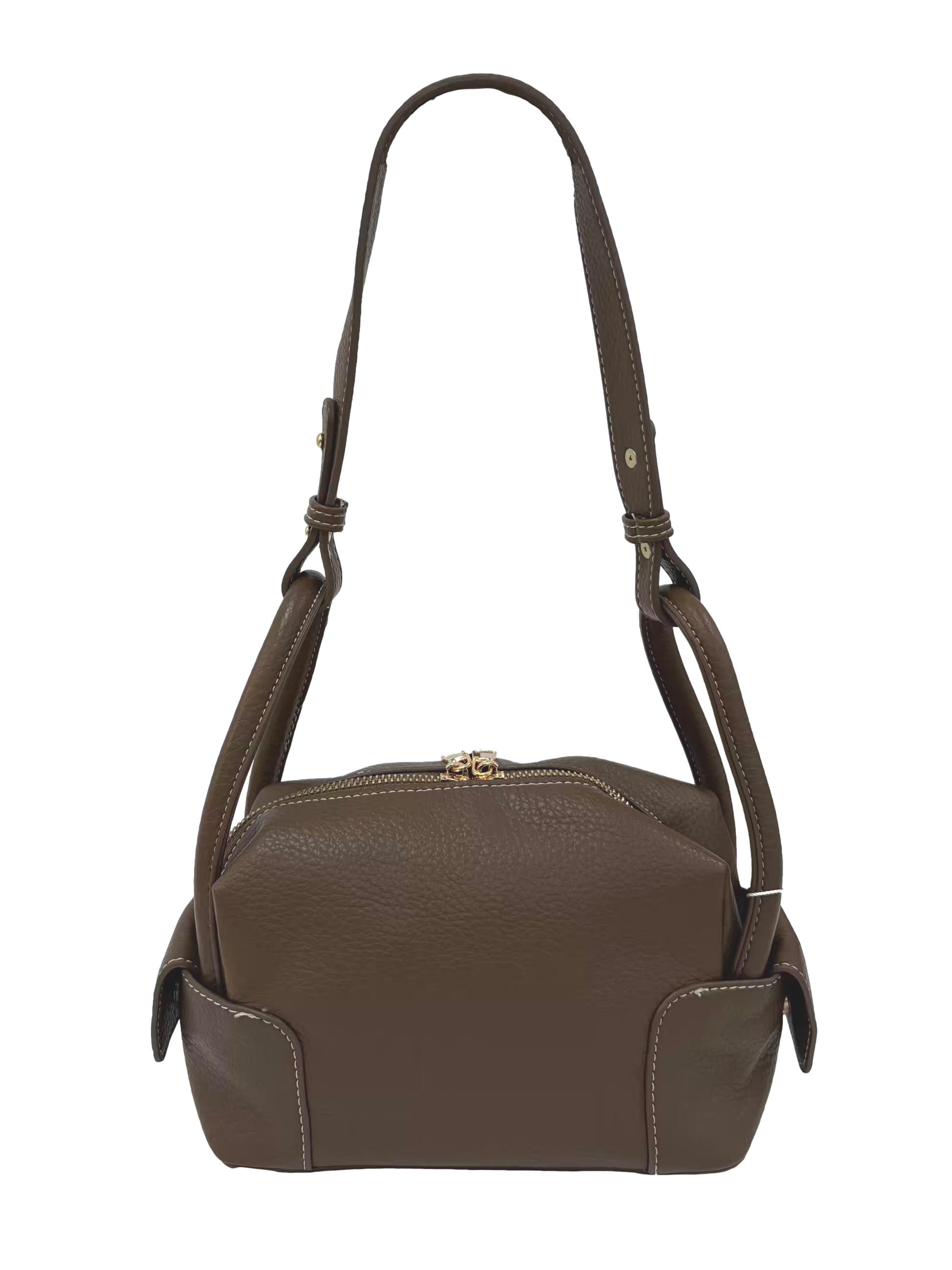 Warm Cocoa Hobo Shoulder Bag