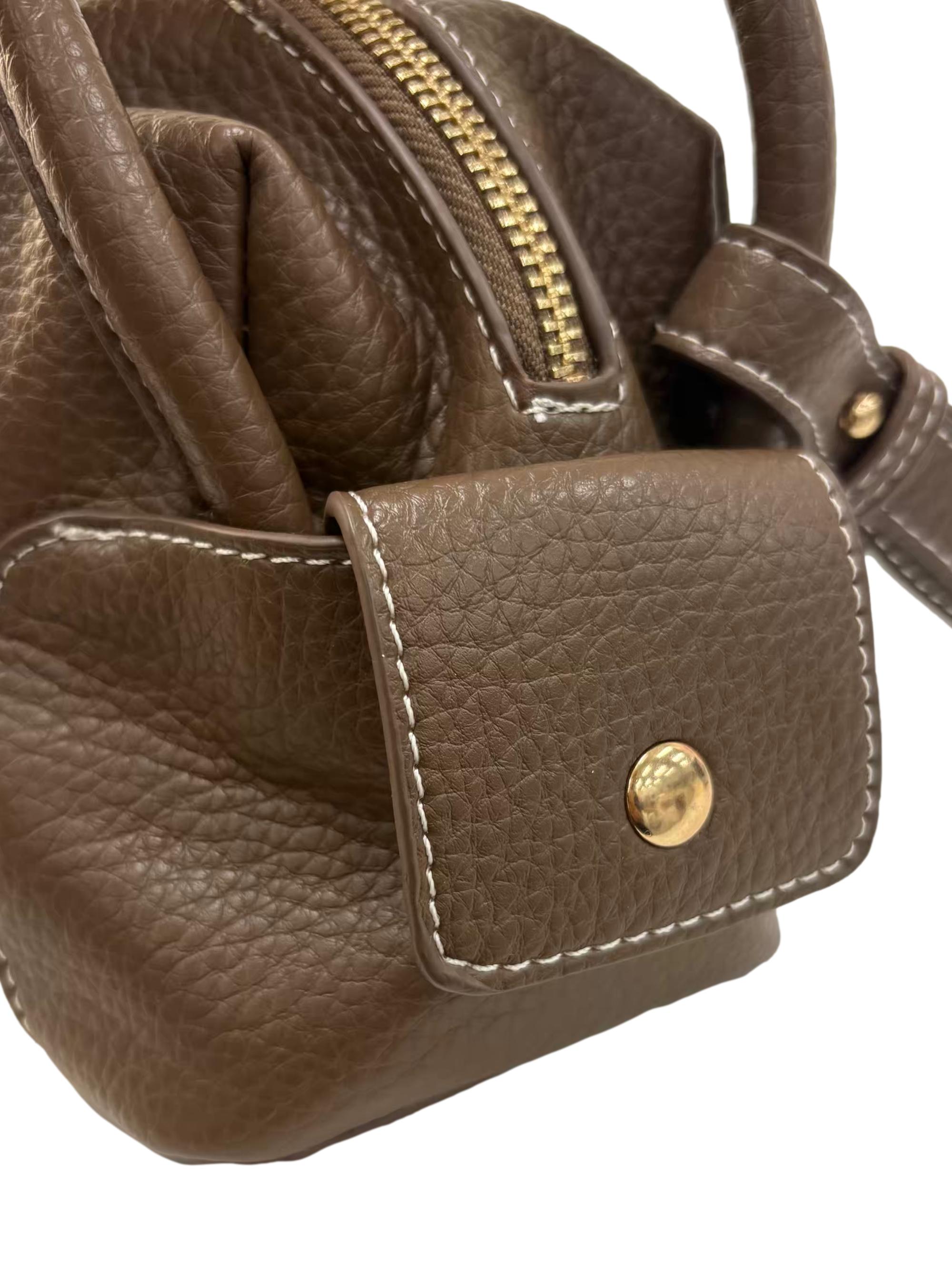 Warm Cocoa Hobo Shoulder Bag
