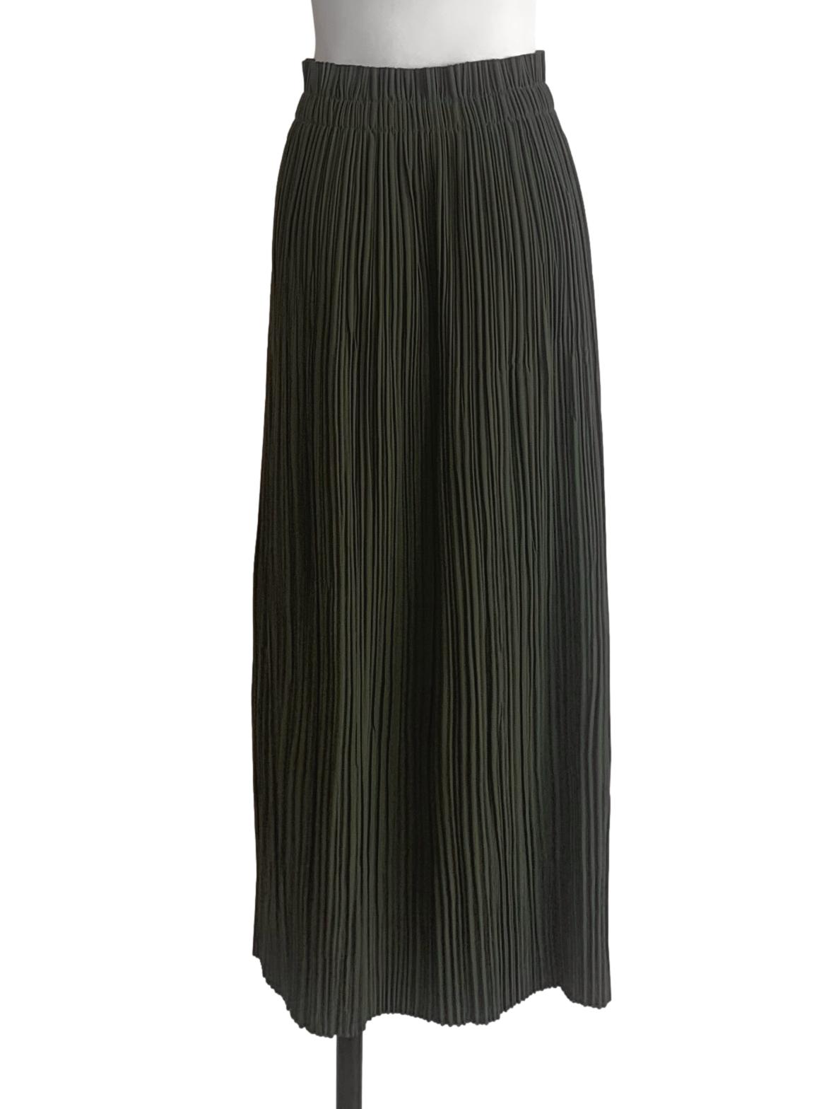 Juniper Green Pleated Skirts