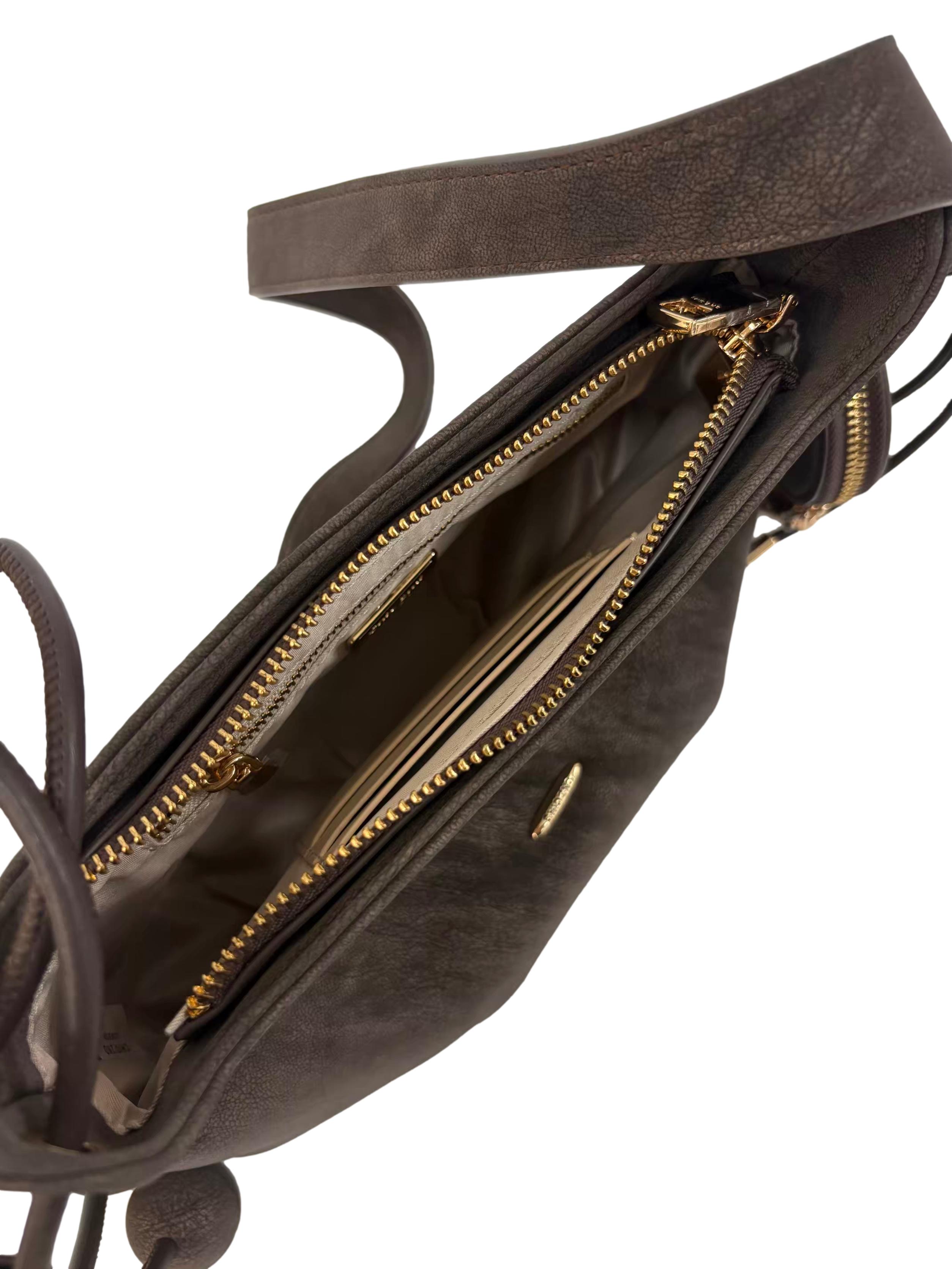 Brown Earthy Crossbody Bag