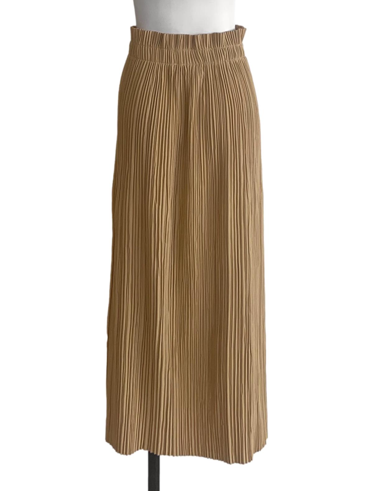 Tortilla Brown Pleated Skirts