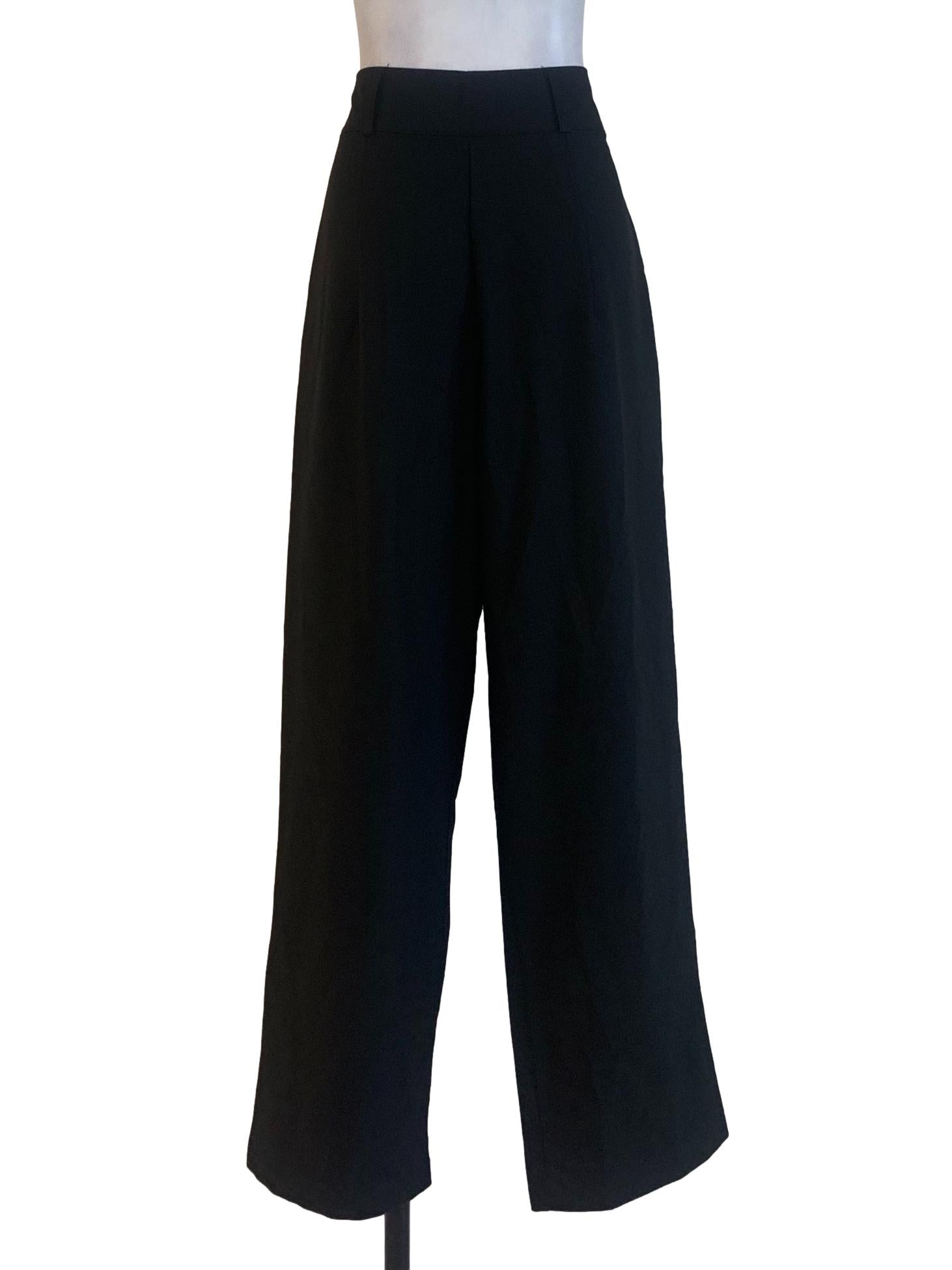 Black Wide Leg Pants