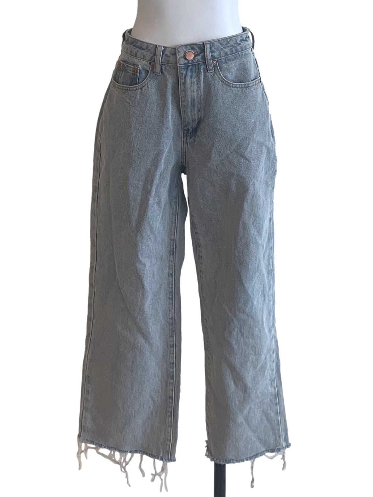 Stone Blue Straight Cut Jeans LB
