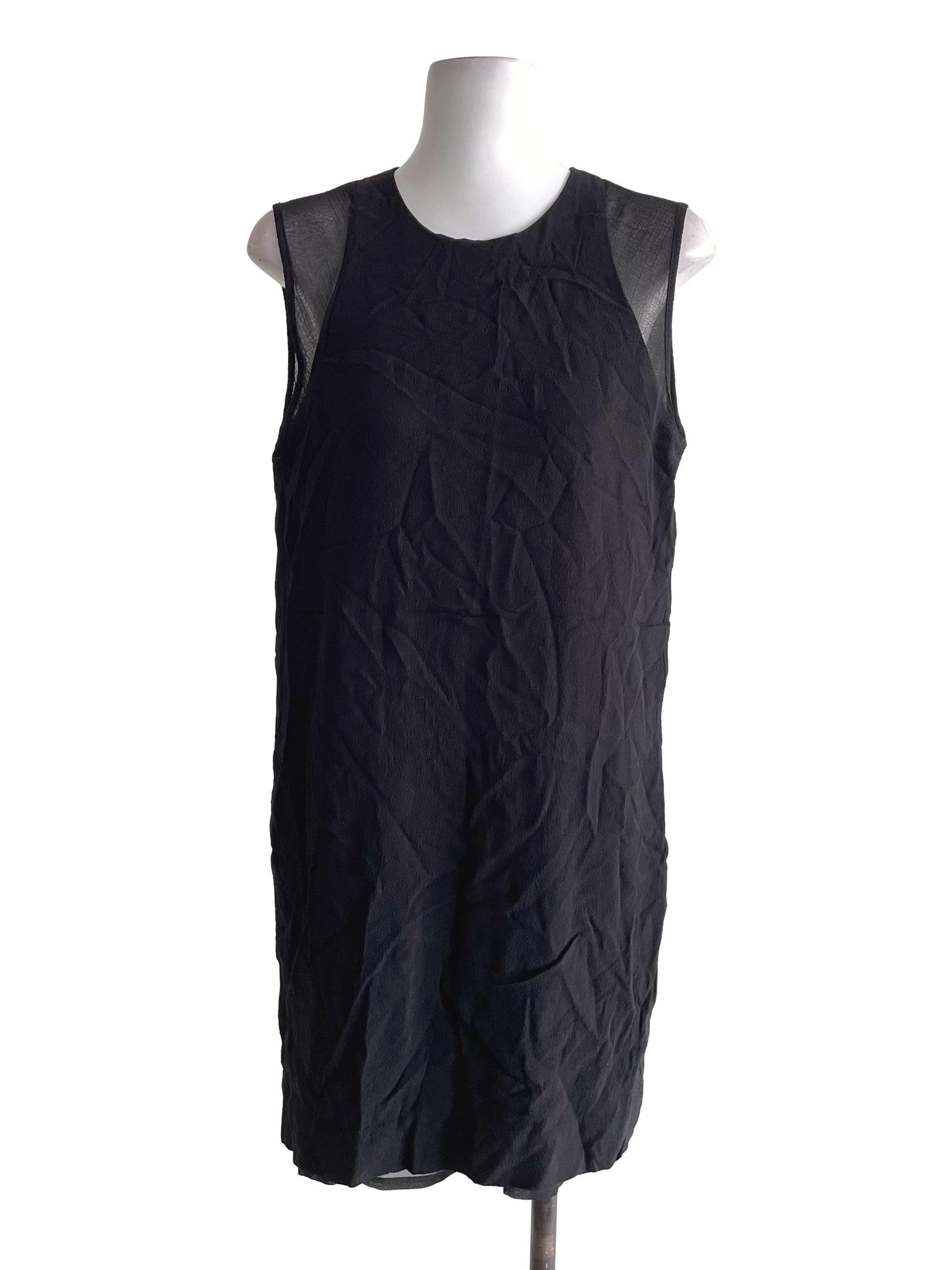 Black Sleeveless Dress